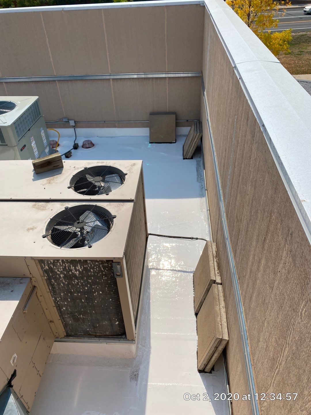 Commercial Roofing Installation using American Standard Coating - S  by A to Z Roofing