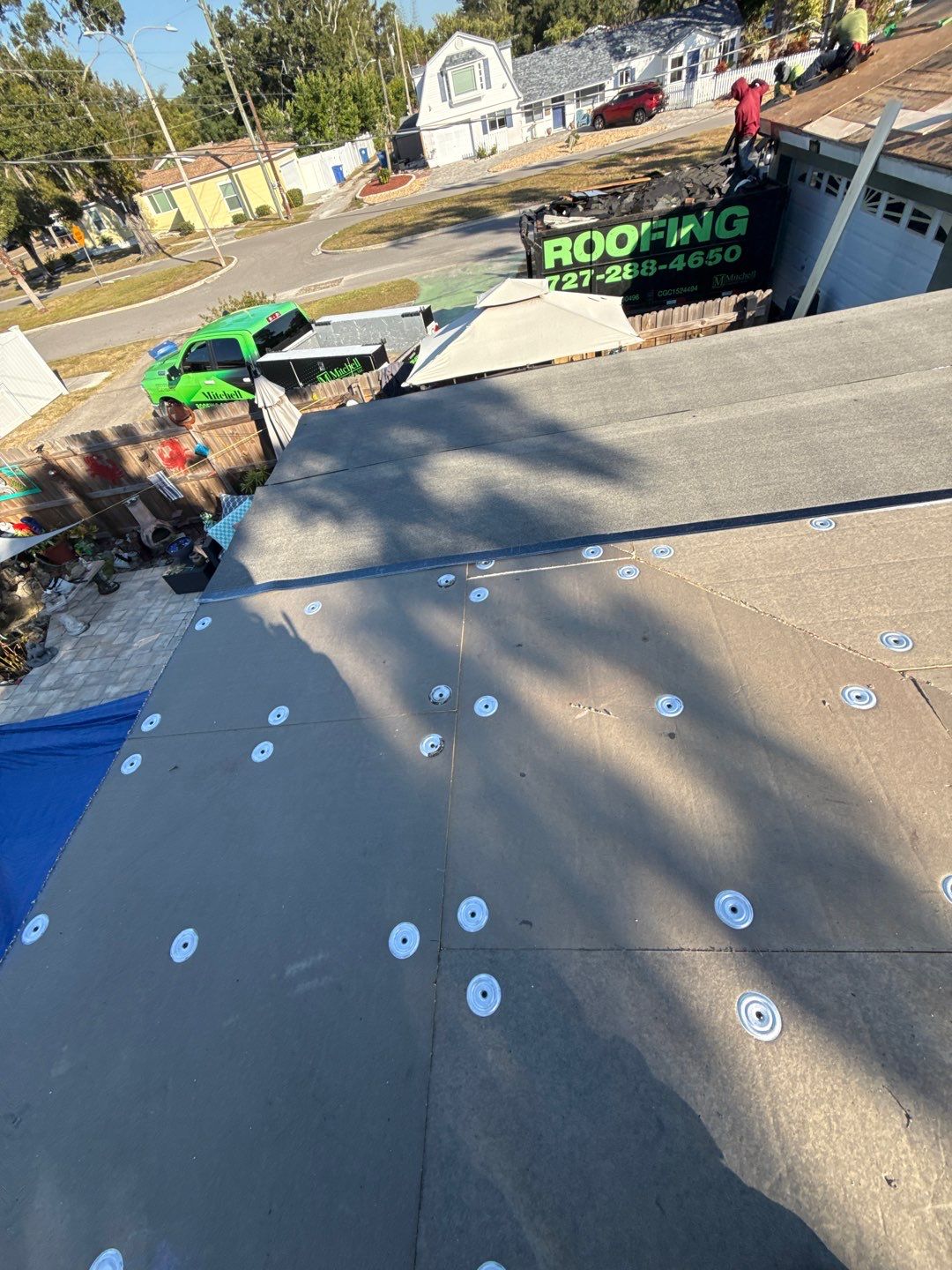 Project in St. Petersburg 33713 by Mitchell Roofing Company LLC 