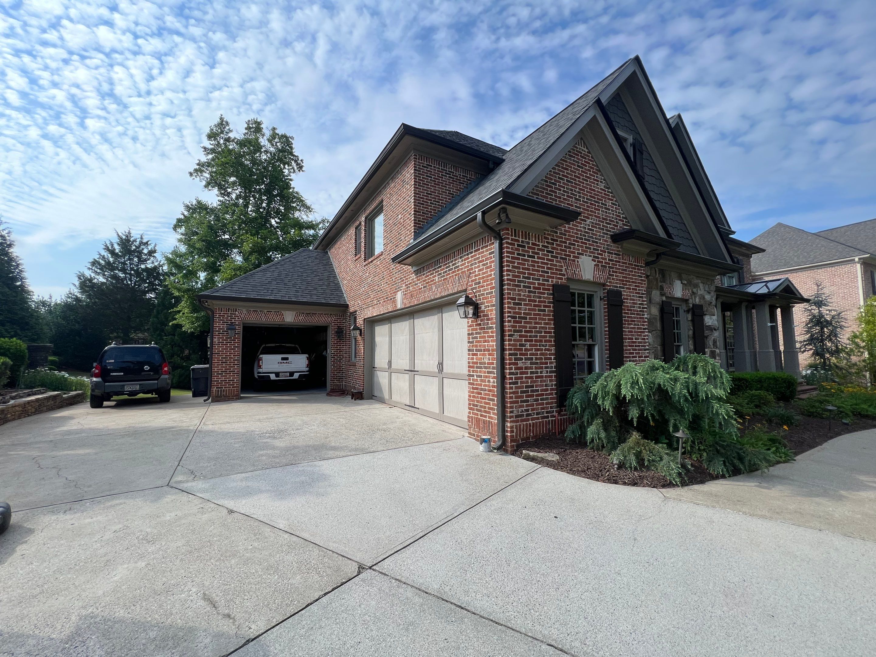 Exterior Painting and Shingle Siding Refresh for Marietta Residential Home by Swift Home Renovations