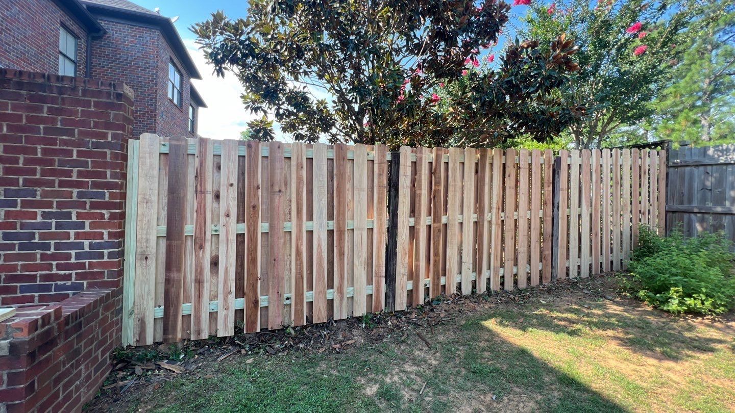 Lake Crest - Fence by Pillar and Pine