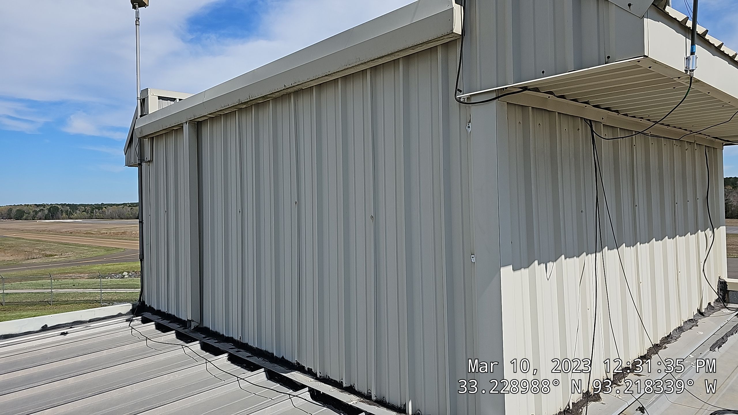 Magnolia Airport Terminal by Hostetler Roofing