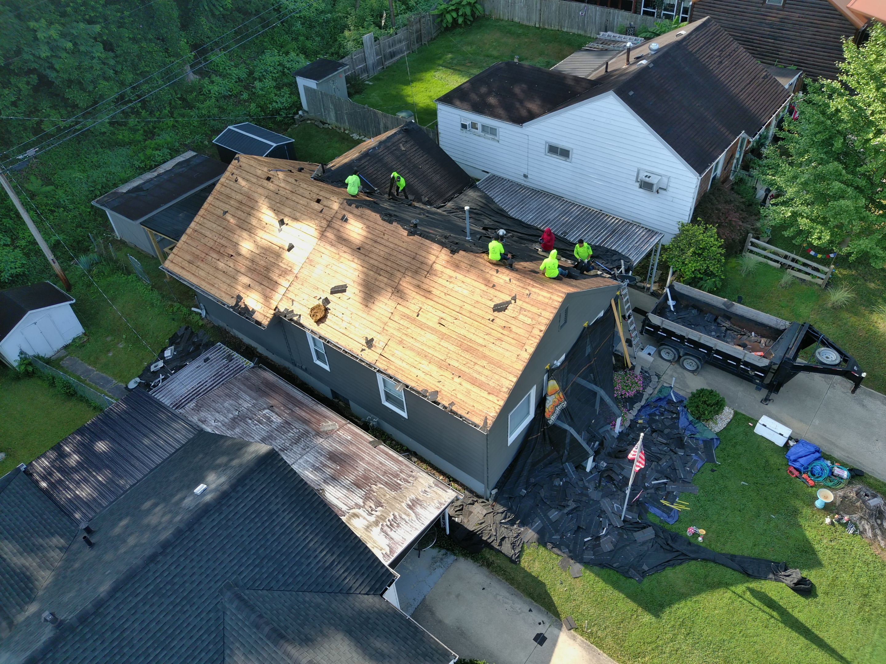 🖤 Sleek. Bold. Built to Last — Granite Black in Portsmouth! by Mr. Roofer