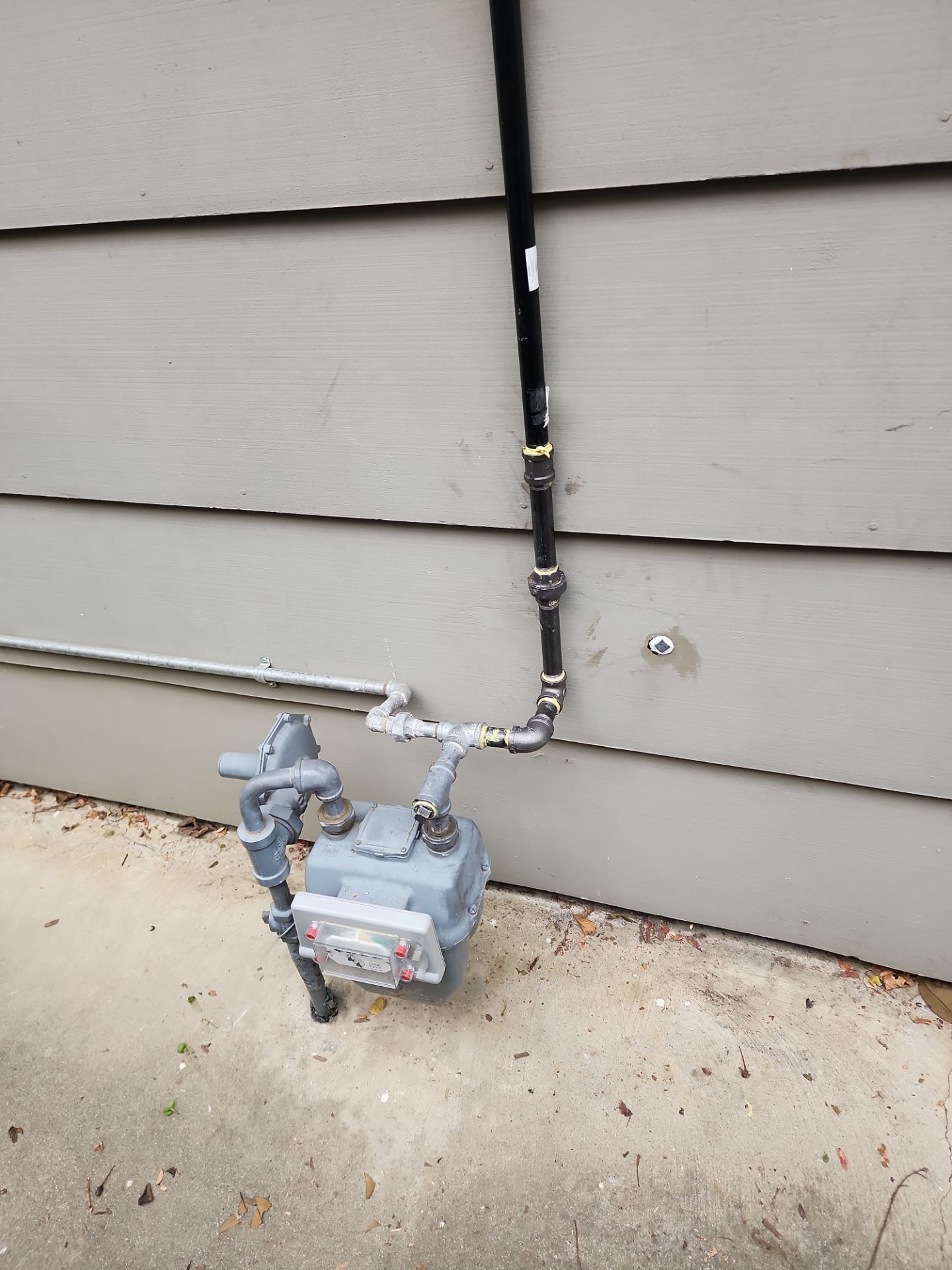 Gas Line Reroute for Slab Foundation Home by McCray's Handyman, Inc.