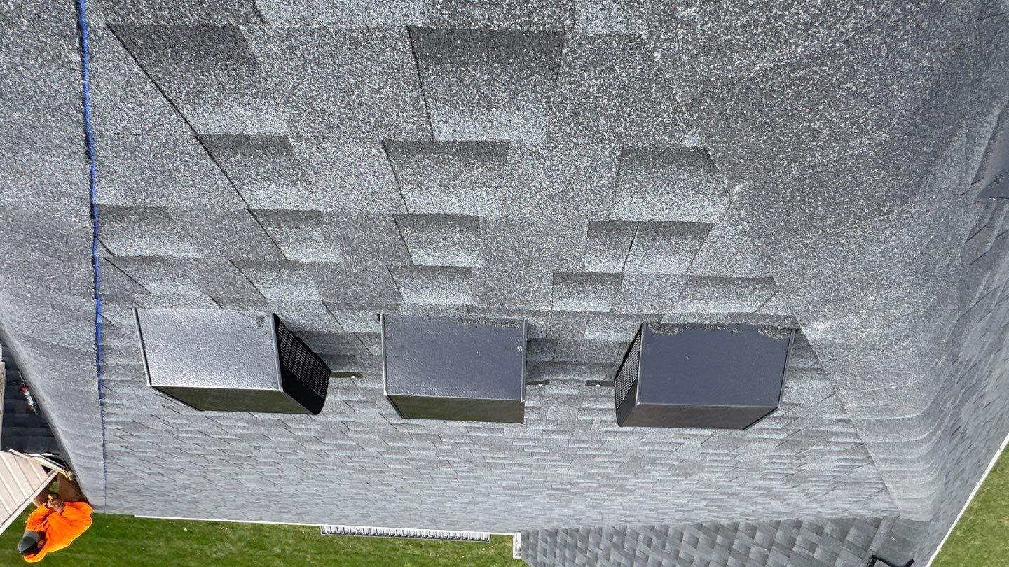 Residential Roofing Installation using GAF Timberline HDZ Charcoal by Nitro Roofing and Construction