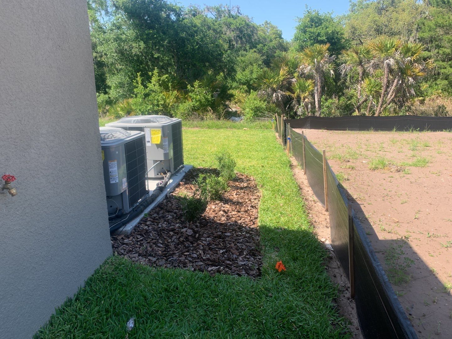 Riverview, FL 6ft. Tall White Vinyl Privacy with 4ft. Tall White Vinyl Spaced Picket  by Asap fence and gates, LLC