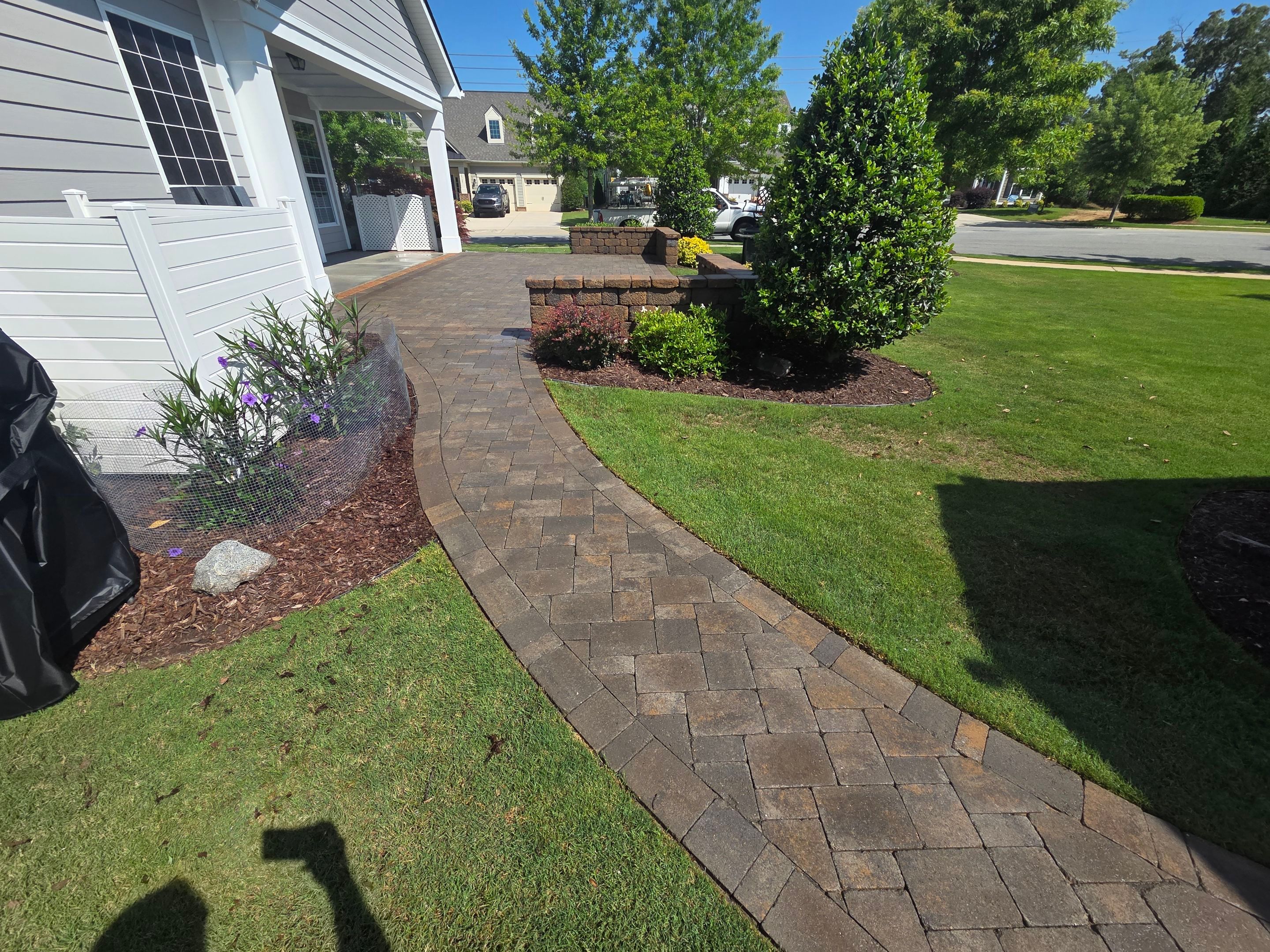 Pavers using Concrete Sealant by DuraSeal