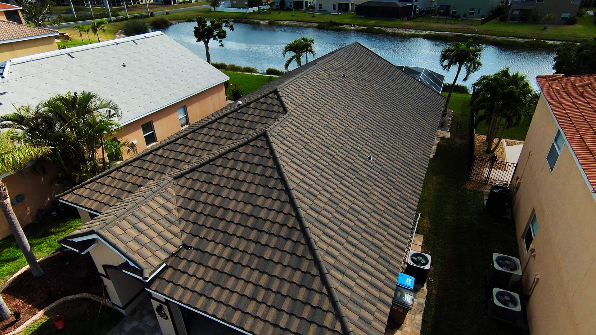 Residential Roofing Installation using Westlake (Boral) Stone Coated Steel by Four Peaks Roofing