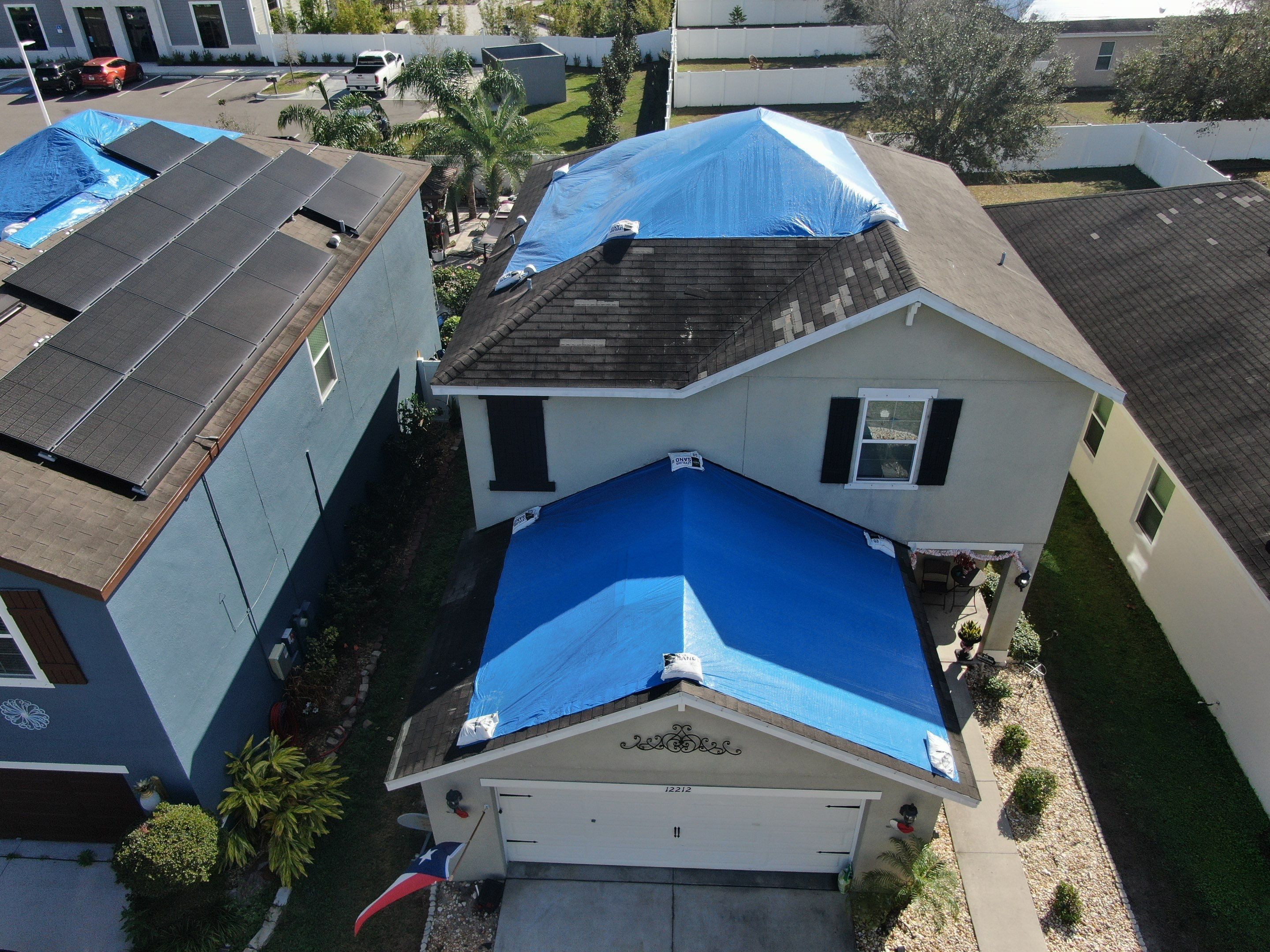 Roof Damage Claim in Riverview by FLAPA & KeyStone