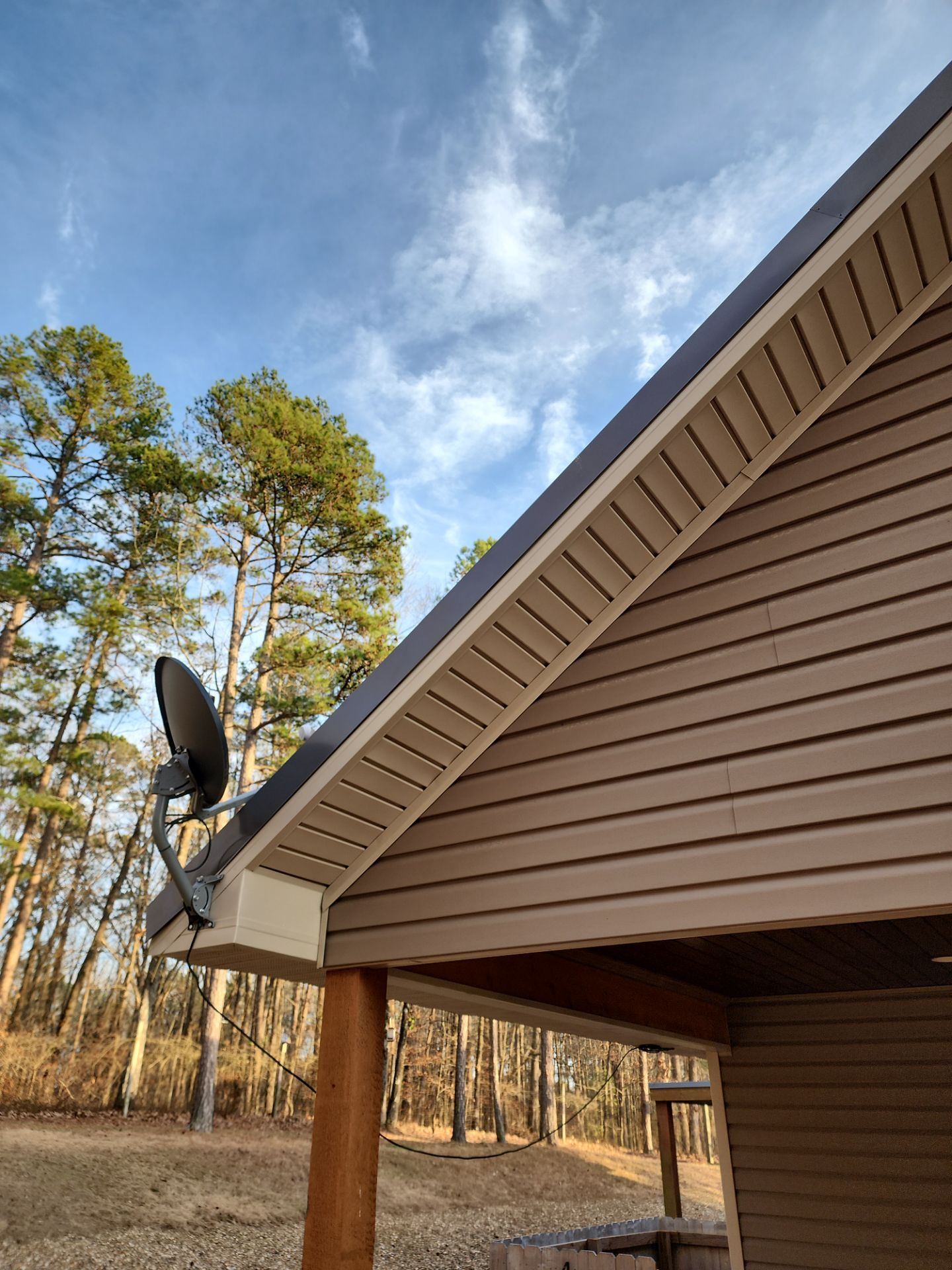 Residential Metal Roof Replacement using Reed's Metals: 26 GA. Standing Seam: Charcoal Grey by Hostetler Roofing