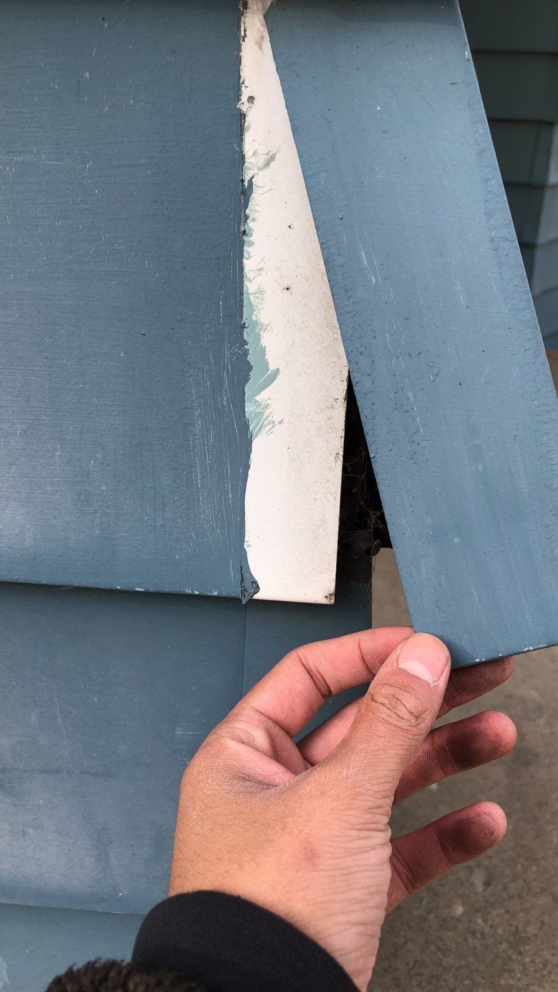 Siding and roof replacement by hail damage by Just Brilliant Restoration JBR