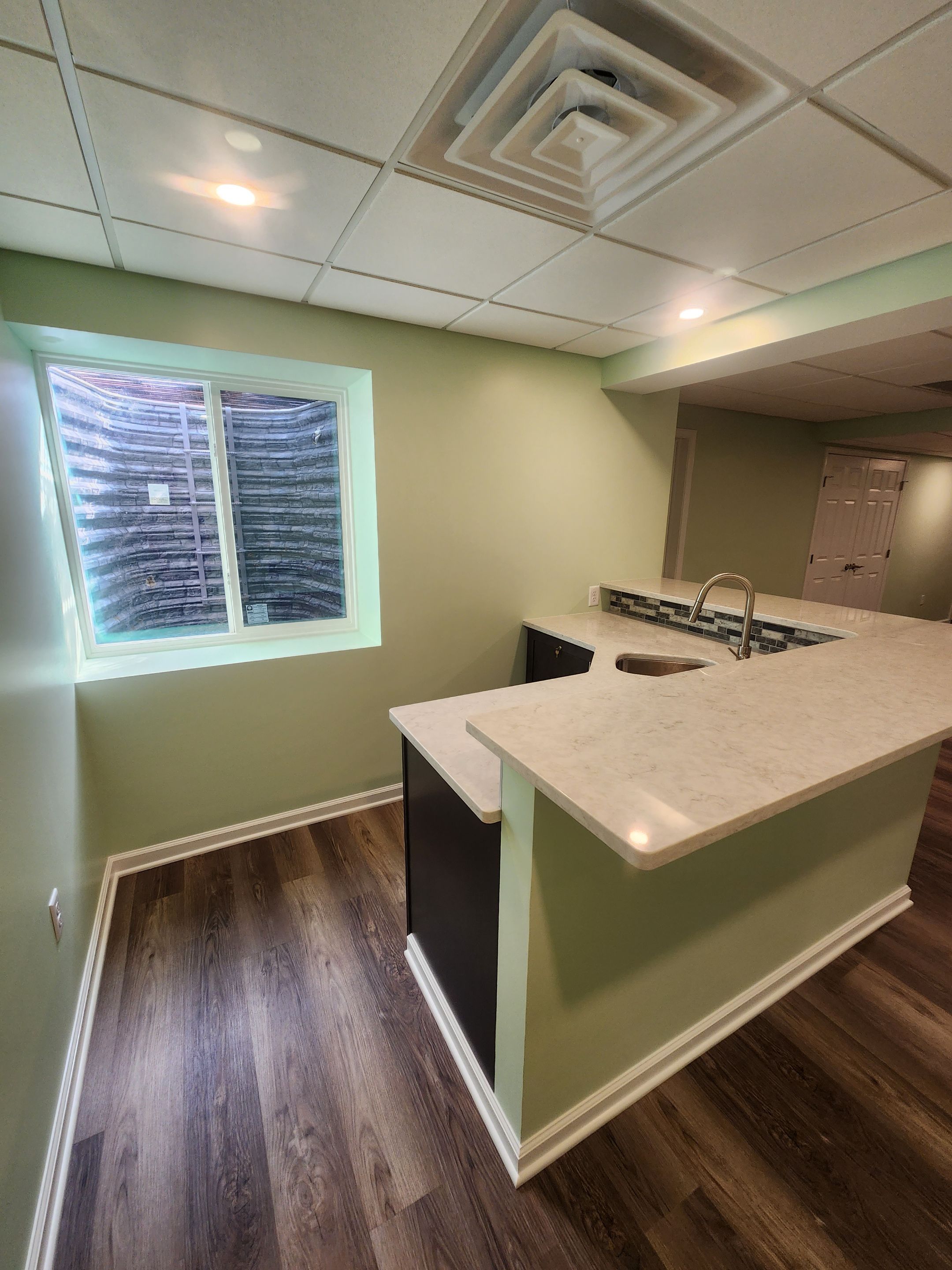 Basement and Bathroom Remodel by Ivy Lea Construction