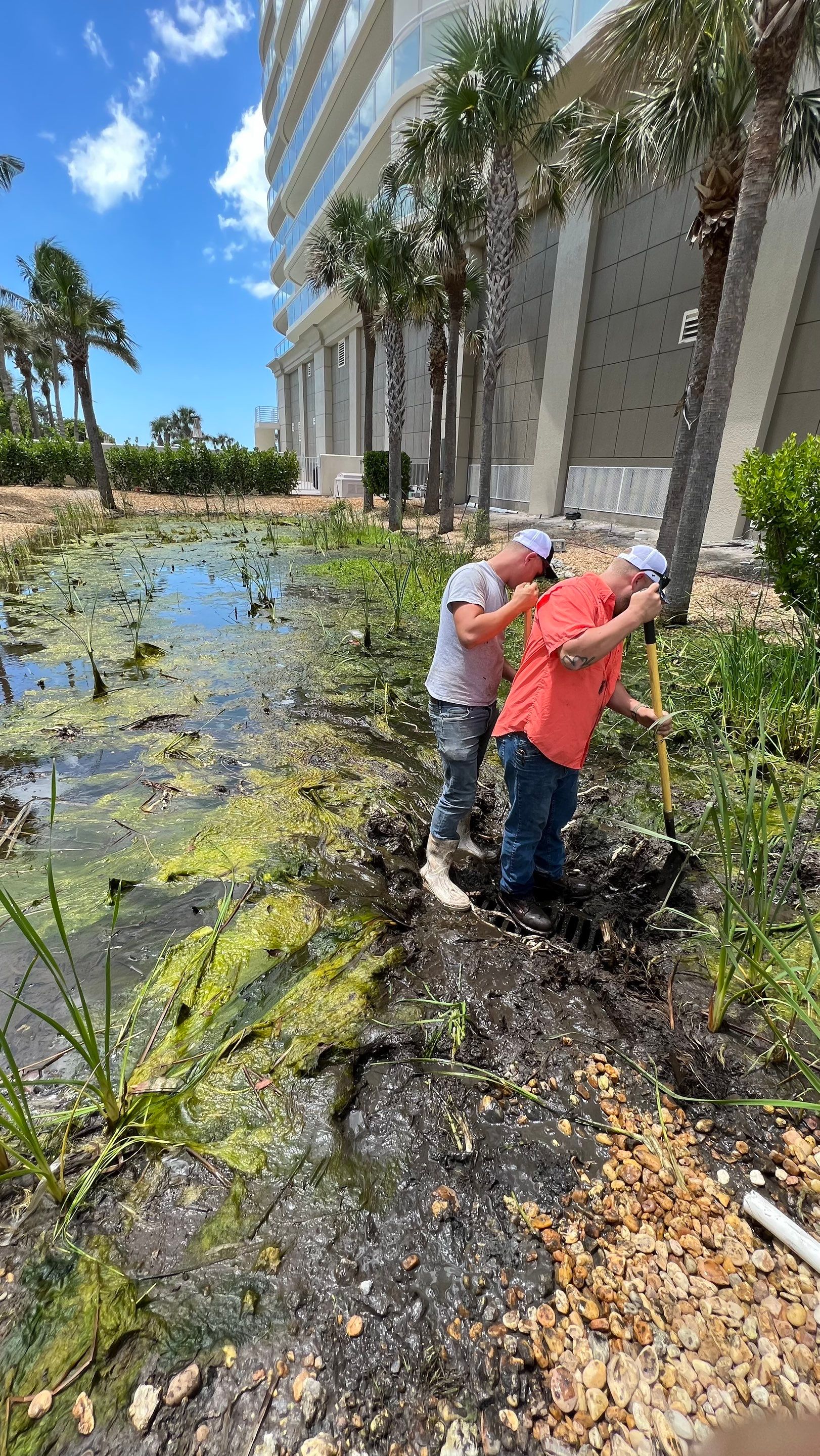 Naples Condo Stormwater System Maintenance by Don Mar, Inc. Storm Water Solutions