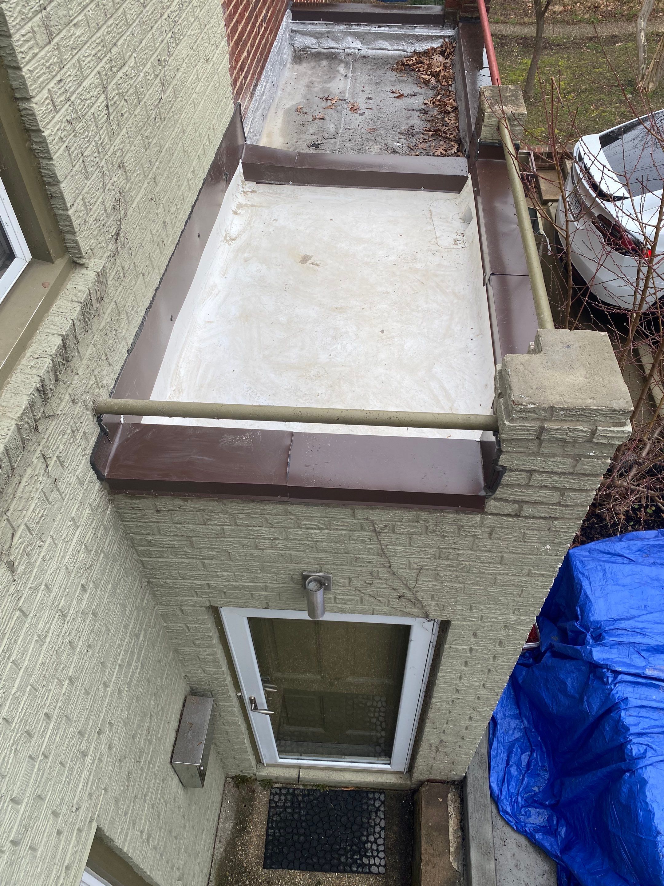 Arlington Flat TPO Roof Installation by RM Banning, Inc.