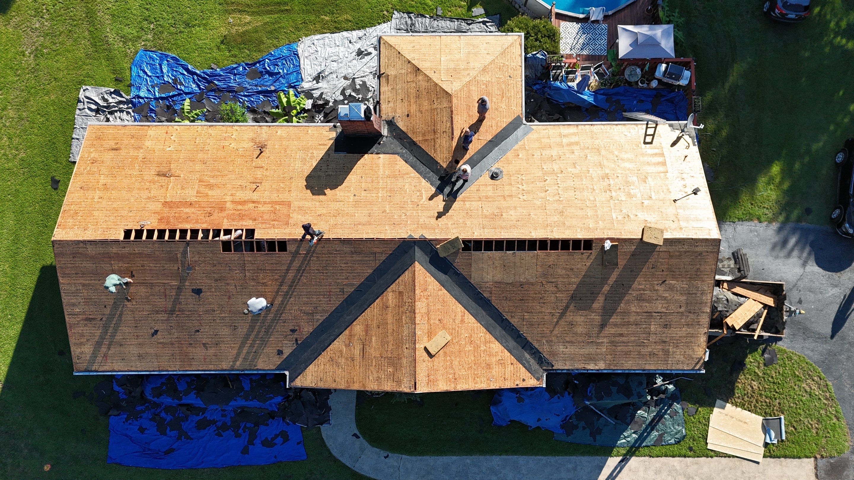 29-Gauge Metal Roof Installation in Piedmont, SC | Gallery Blue Tuff Rib Steel Roofing by Roofers LLC