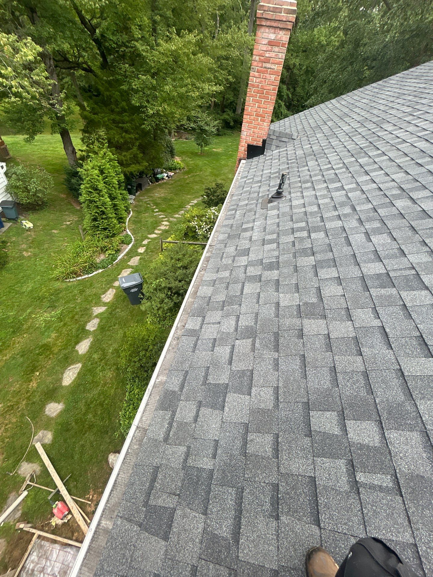 Falls Church: Roof Replacement with CertainTeed Landmark Pro in Max Def Pewterwood by RM Banning, Inc.