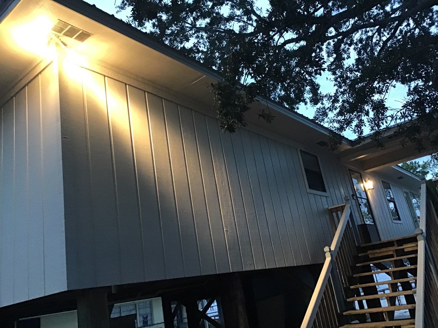 Gutter Installation using Half Round Seamless Gutters by Gutter Professors