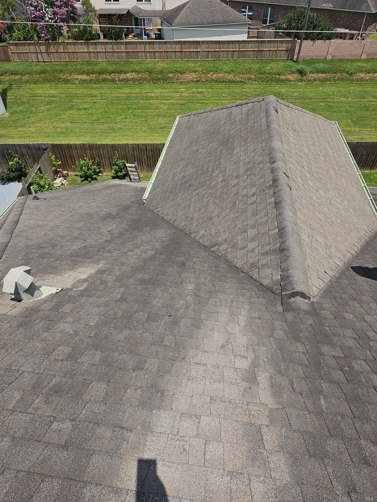 Hail Damage using Owen's Corning Duration (Lifetime) Shingles by Roof Repair Company