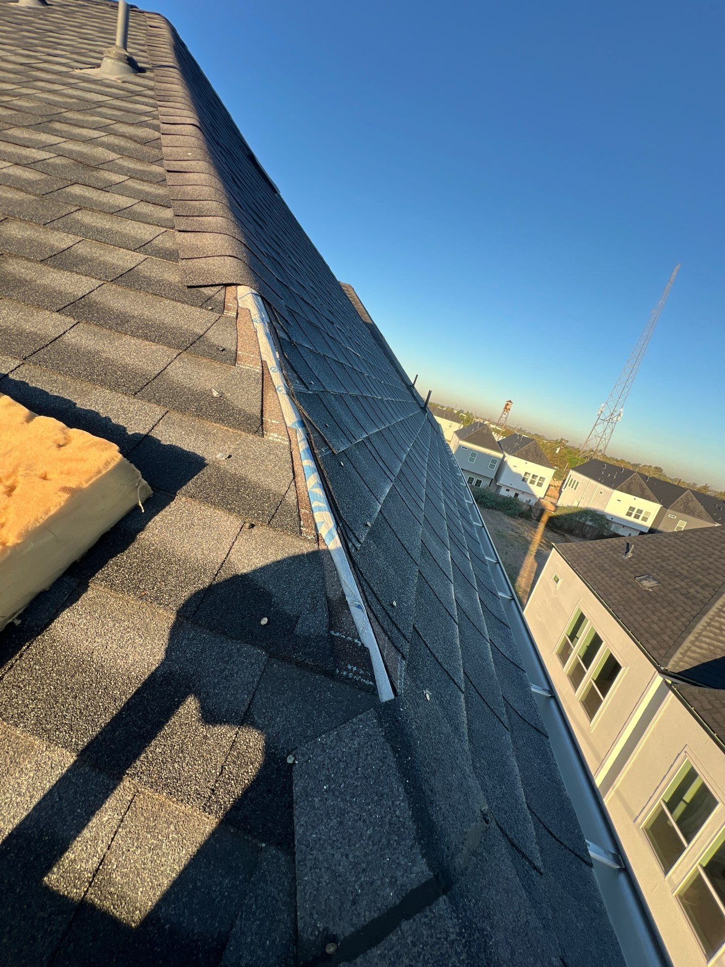 Hail Damage using Owen's Corning Duration (Lifetime) Shingles by Roof Repair Company