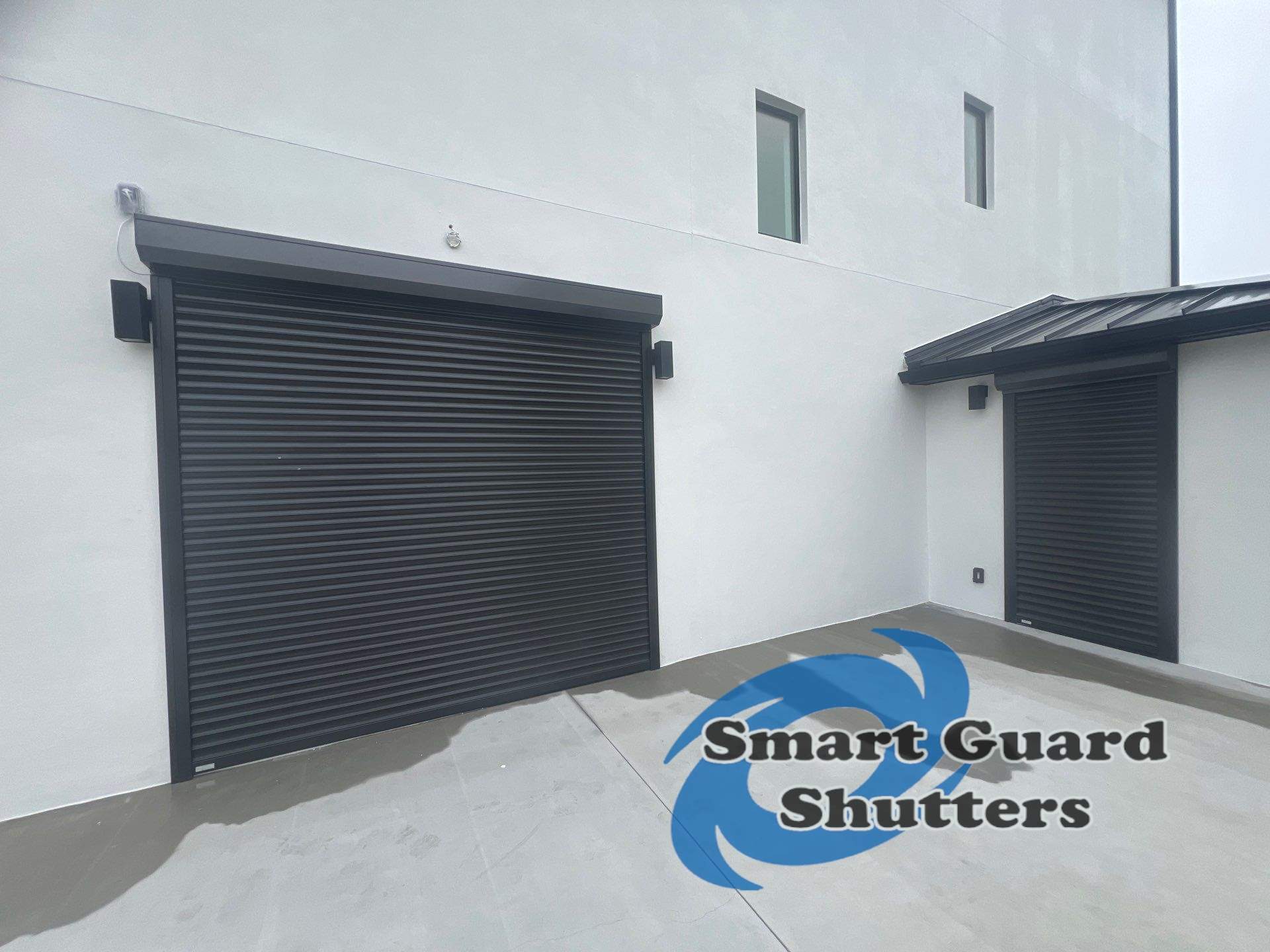 Rolling Shutter in Bronze by Smart Guard Shutters