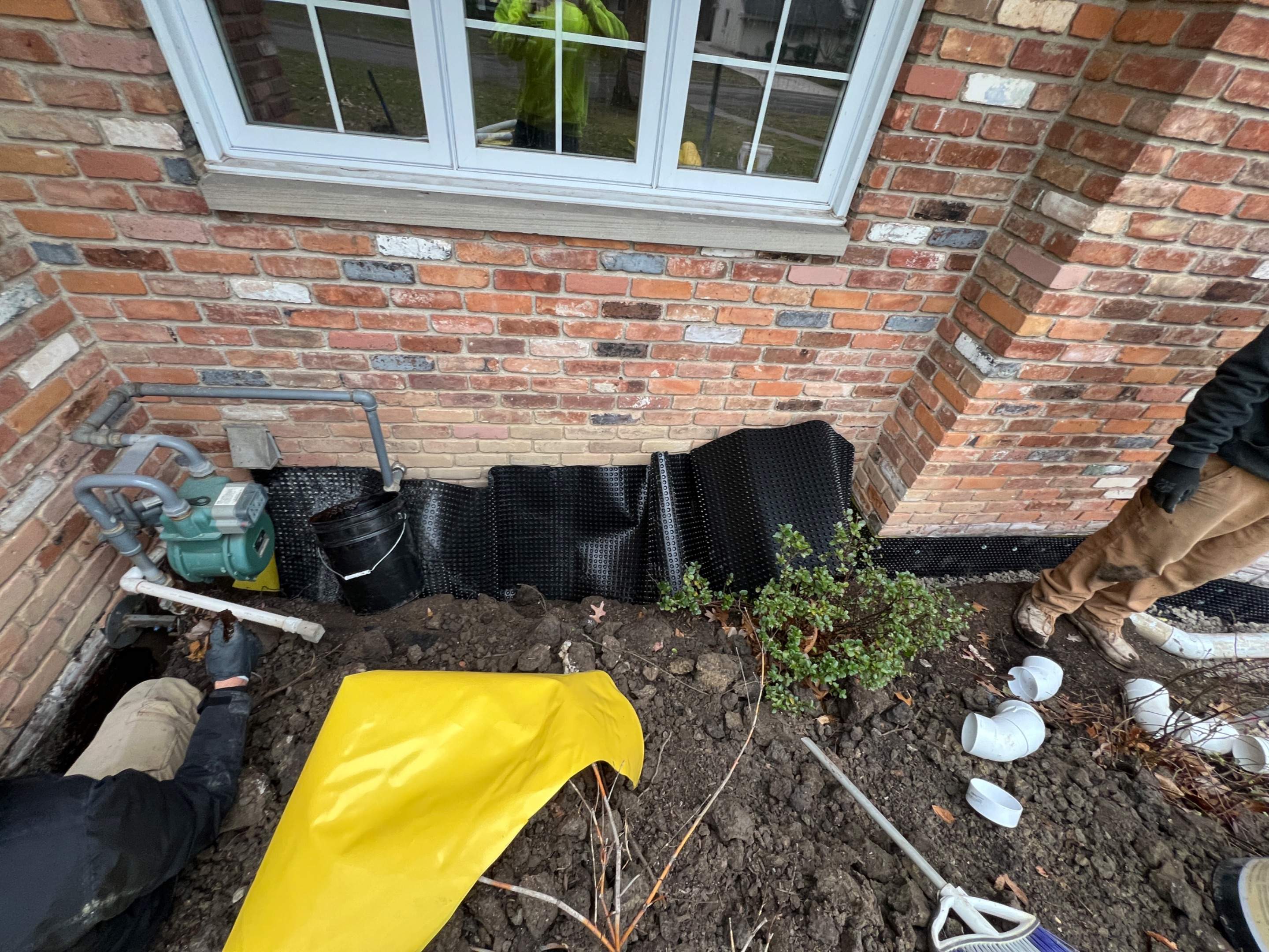 Wall Reinforcement and Shallow Tile System by Toledo Basement Repair