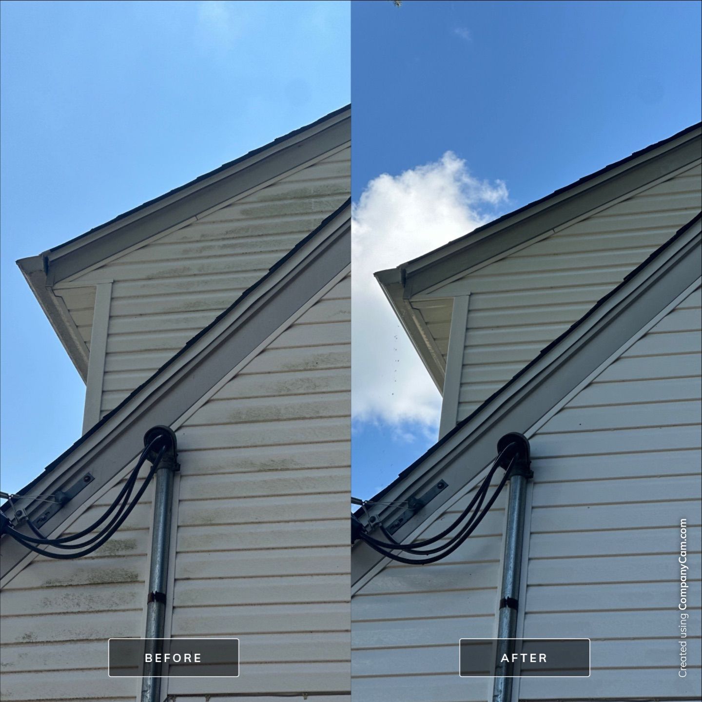 Project in Woodstock by Simmons Power & Soft Washing