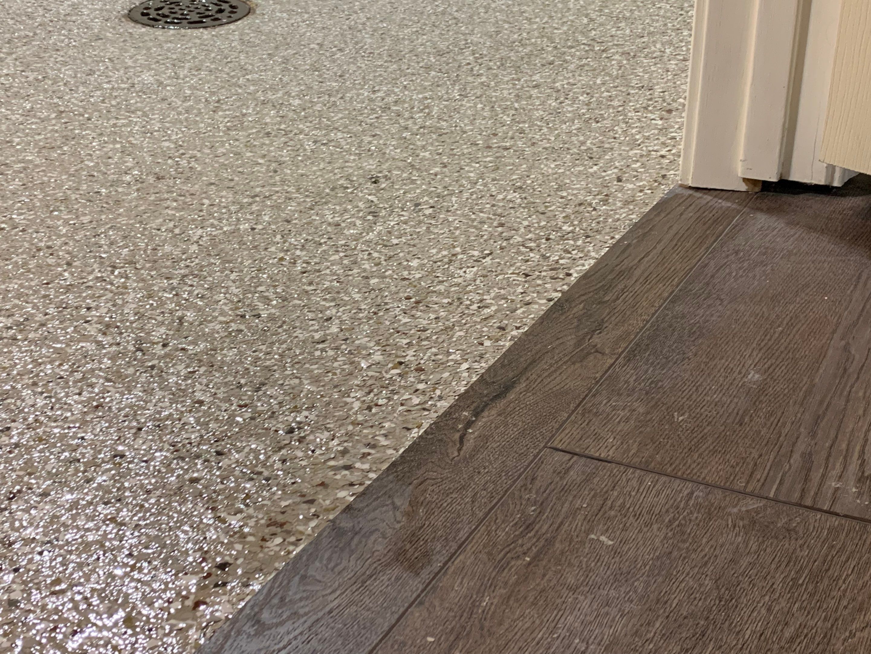 Basement using Pebble Beach by Select Painting, Coatings & Garage Cabinets