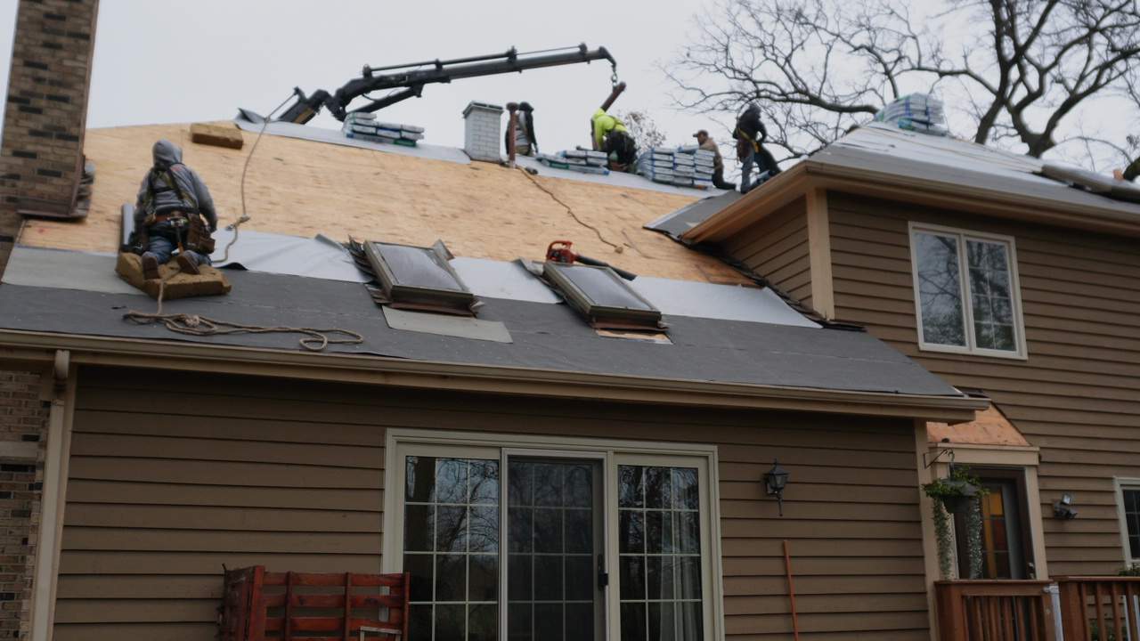 Residential Roofing Installation using Malarkey by Pro Home Services Inc