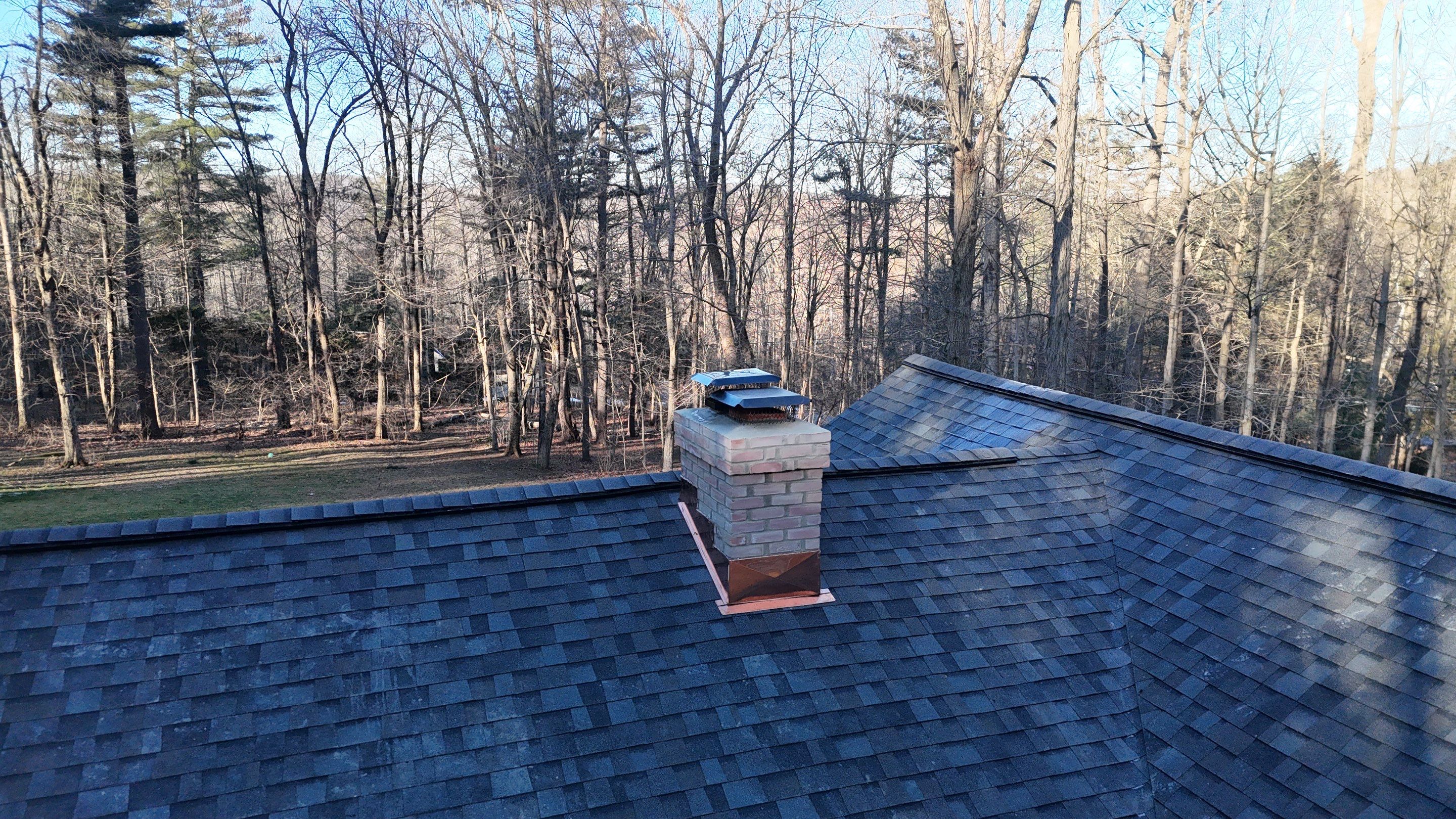 Owens Corning Duration: Williamsburg Gray in Collinsville, Connecticut by Golden Shield Roofing