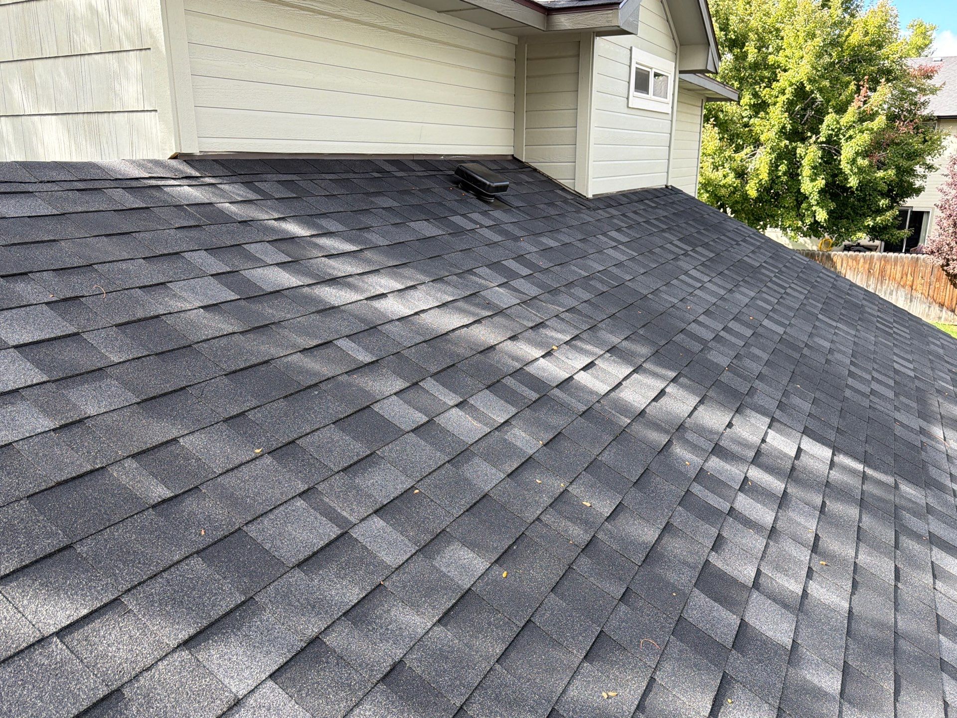 Comprehensive Residential Roof Replacement Featuring Architectural Shingles in Meridian by Olive Roofing