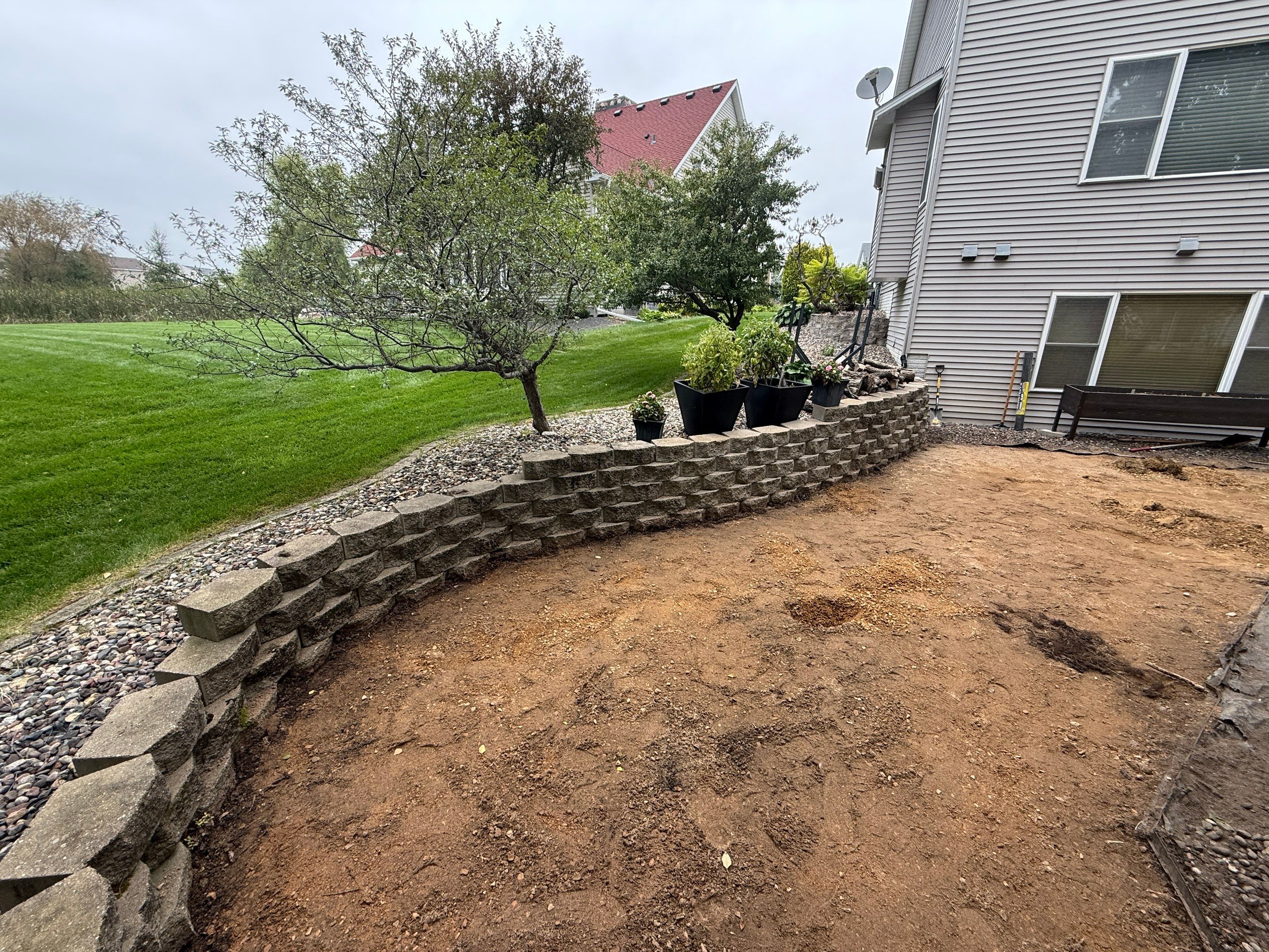 Patio by Sota landscaping