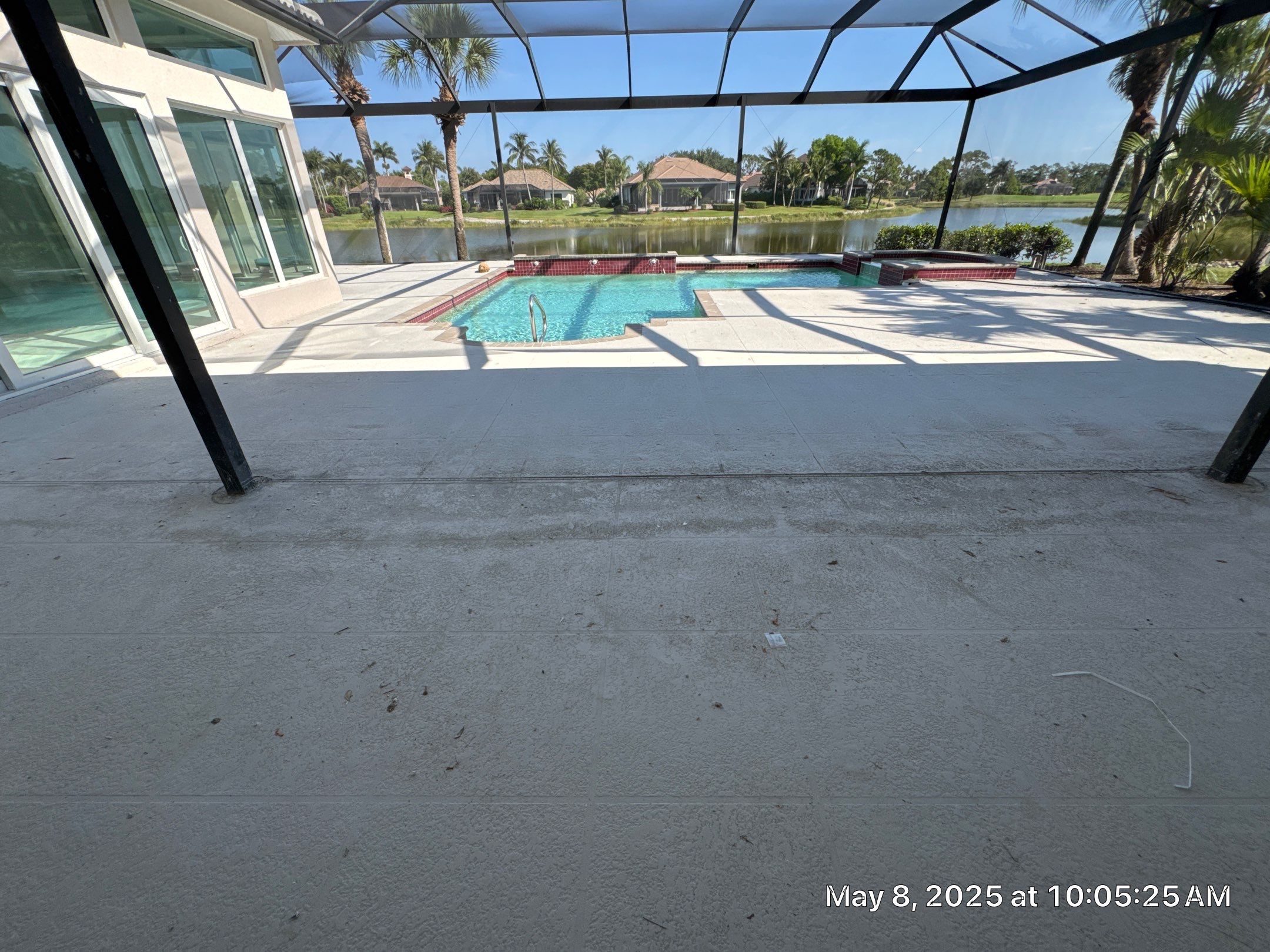 Pool Renovation/Porcelain pavers/Wild Cat Run by Old Town Pavers Llc