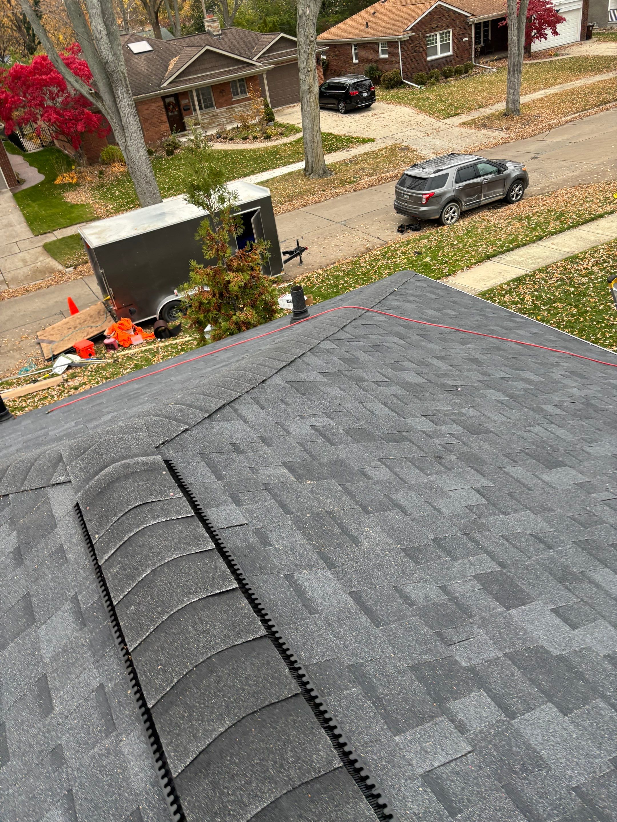 Roof Replacement using Owens Corning Onyx Black by 180 Contractors