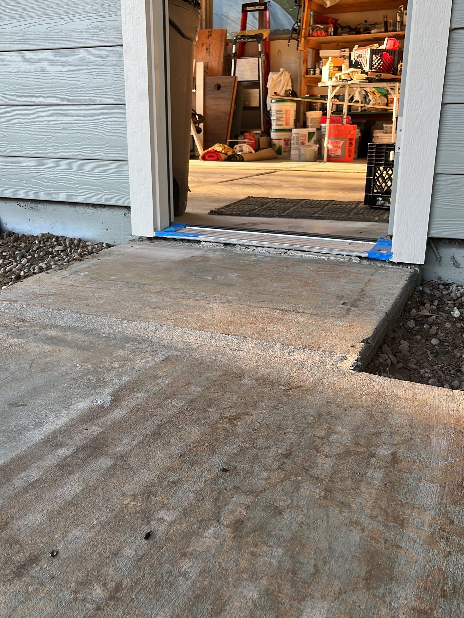 Front Step Repair by Mr. Mudd Concrete