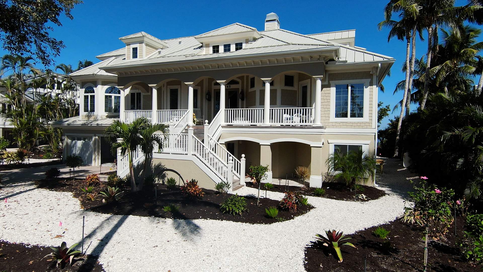 Sanibel Island Standing Seam Roof Replacement by Four Peaks Roofing