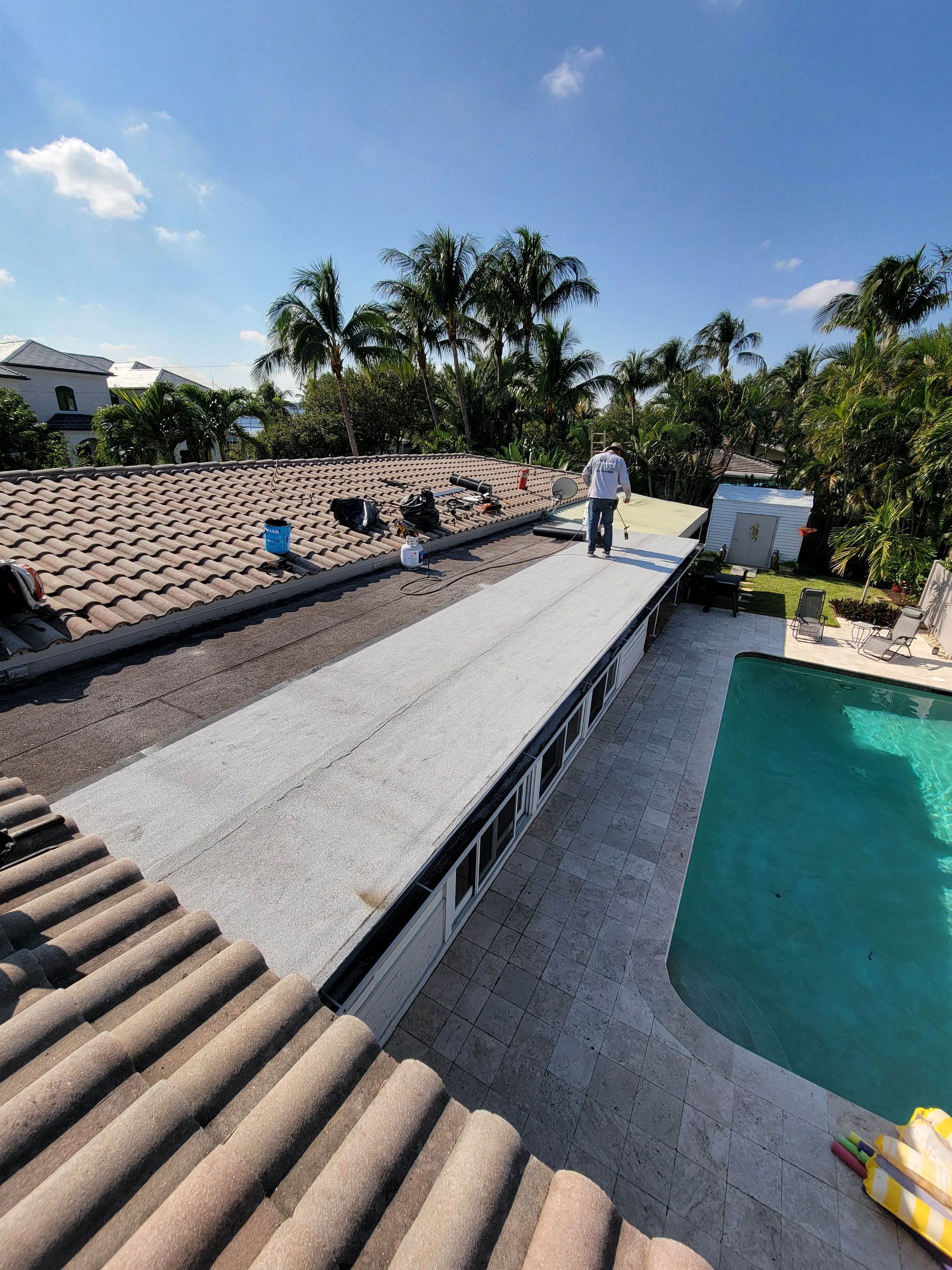 Inlet Dr., Fort Lauderdale, FL by G&J Roofing 