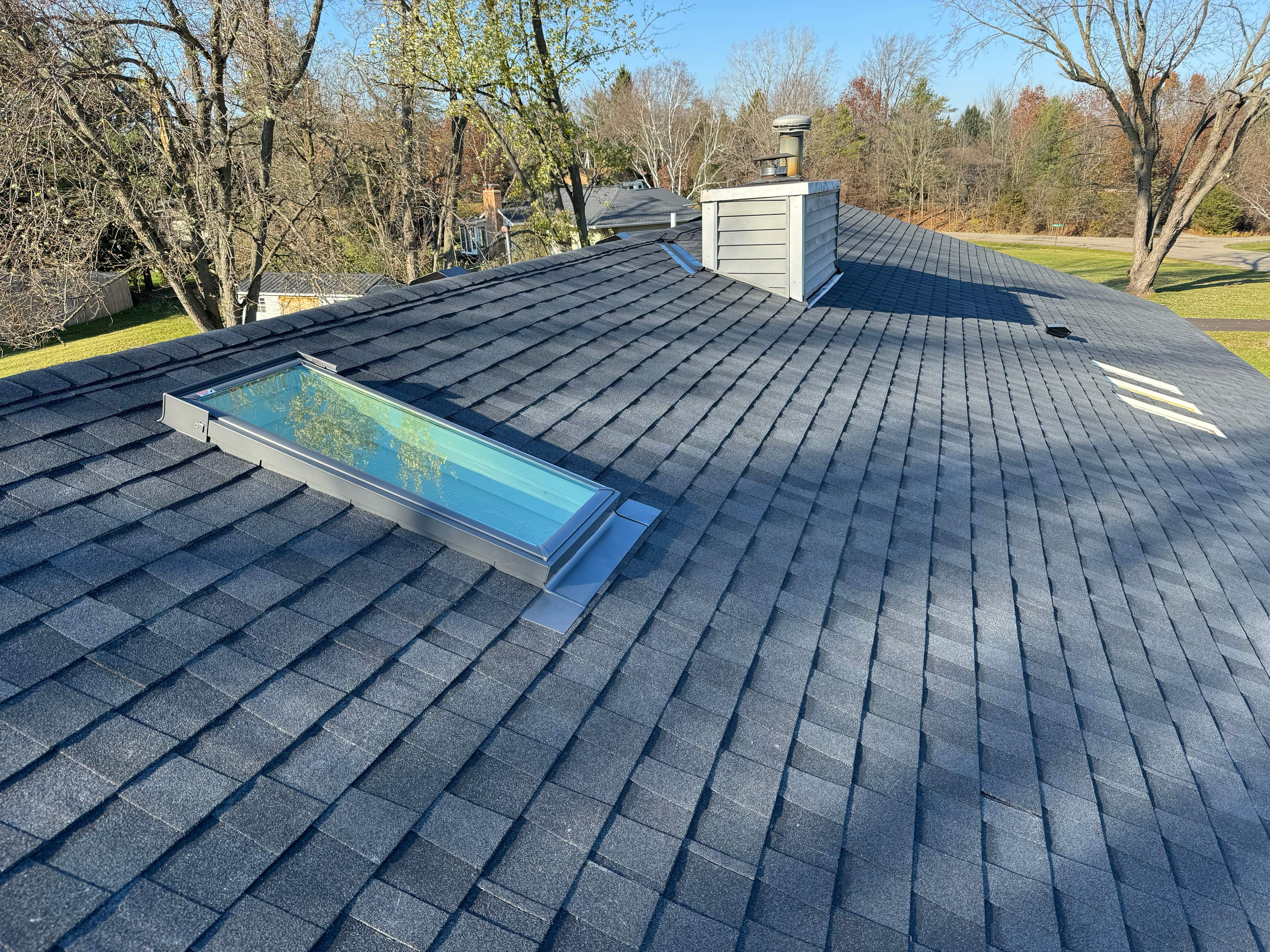 Residential Roofing Installation using Certainteed Landmark ClimateFlex by GRACCO