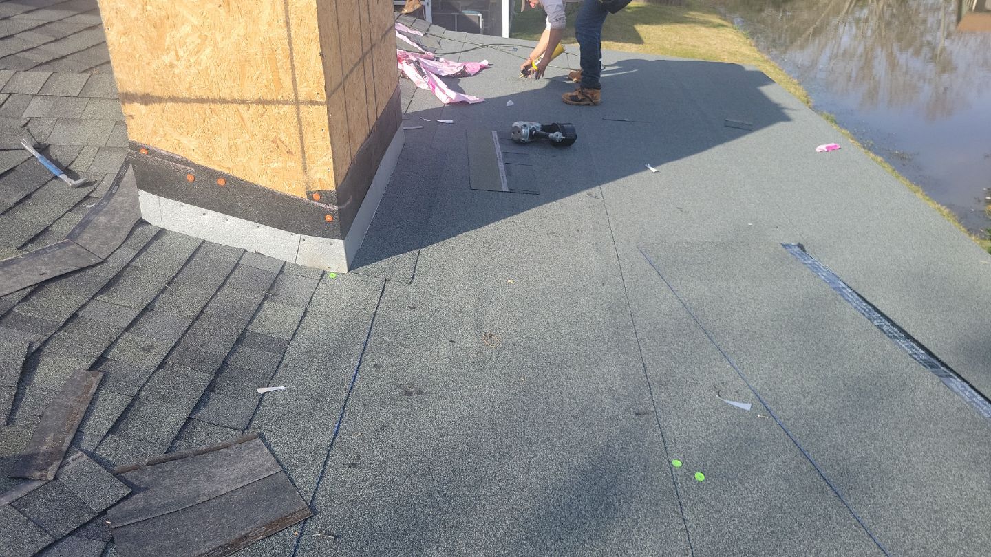 Residential Roofing Installation using Owens Corning TruDefinition Duration Shingles by Galaxy Builders, Inc.