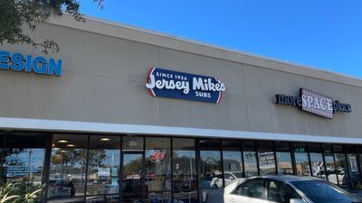 Channel Letters on Backer for Jersey Mikes