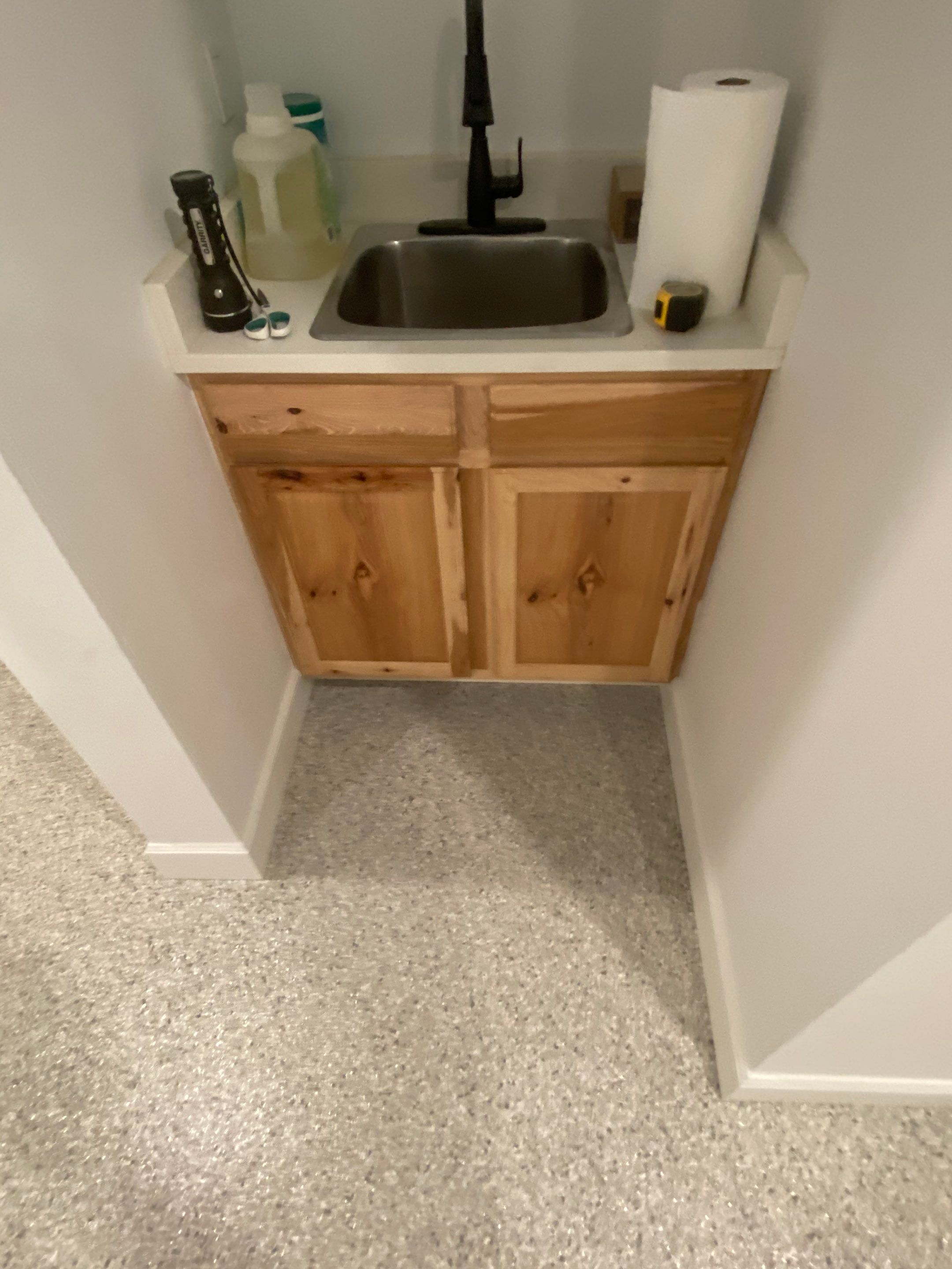 Basement Transformation using Mt Everest by Croc Coatings, LLC