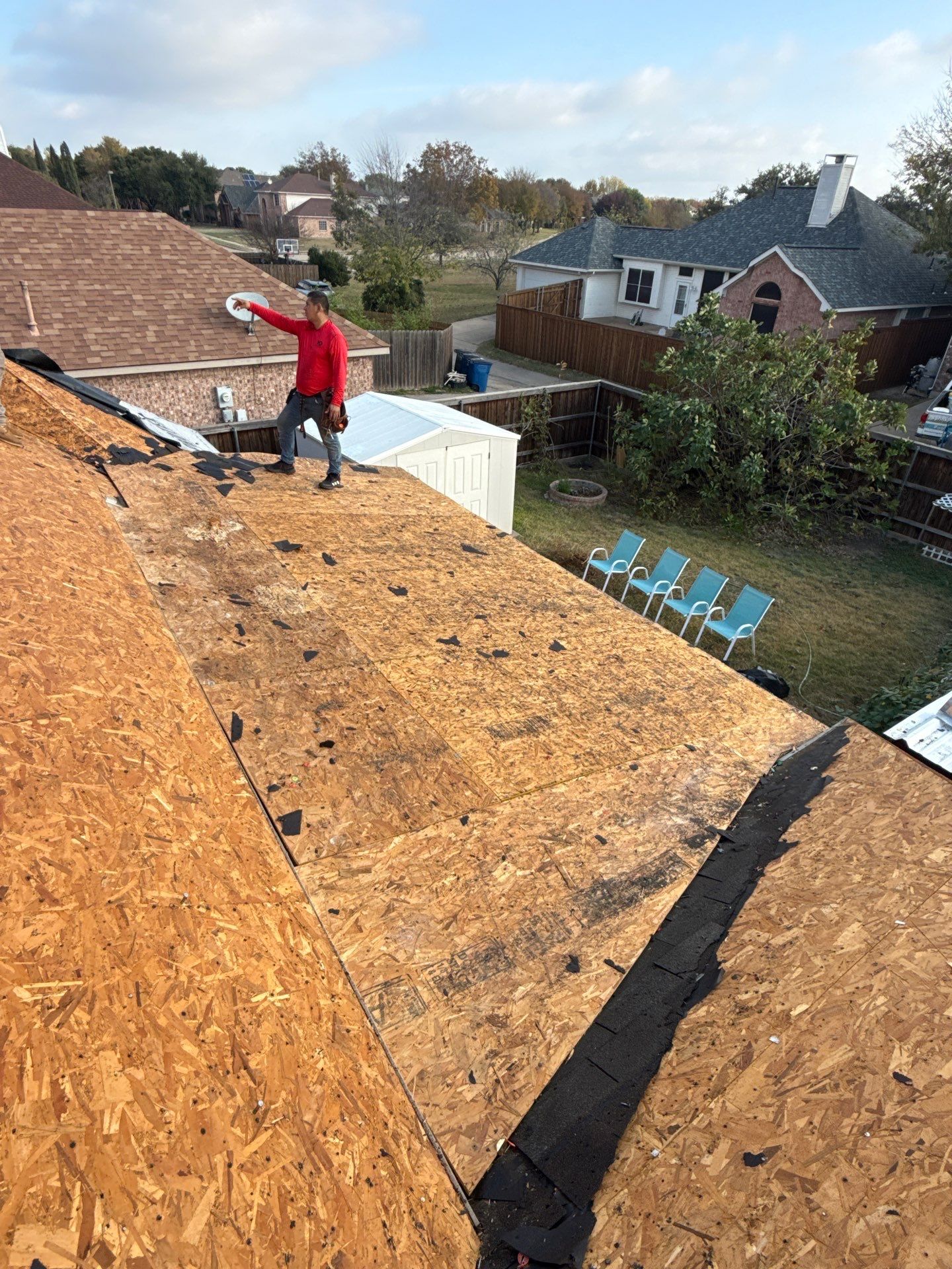 Project in Allen  by Zeus Exteriors