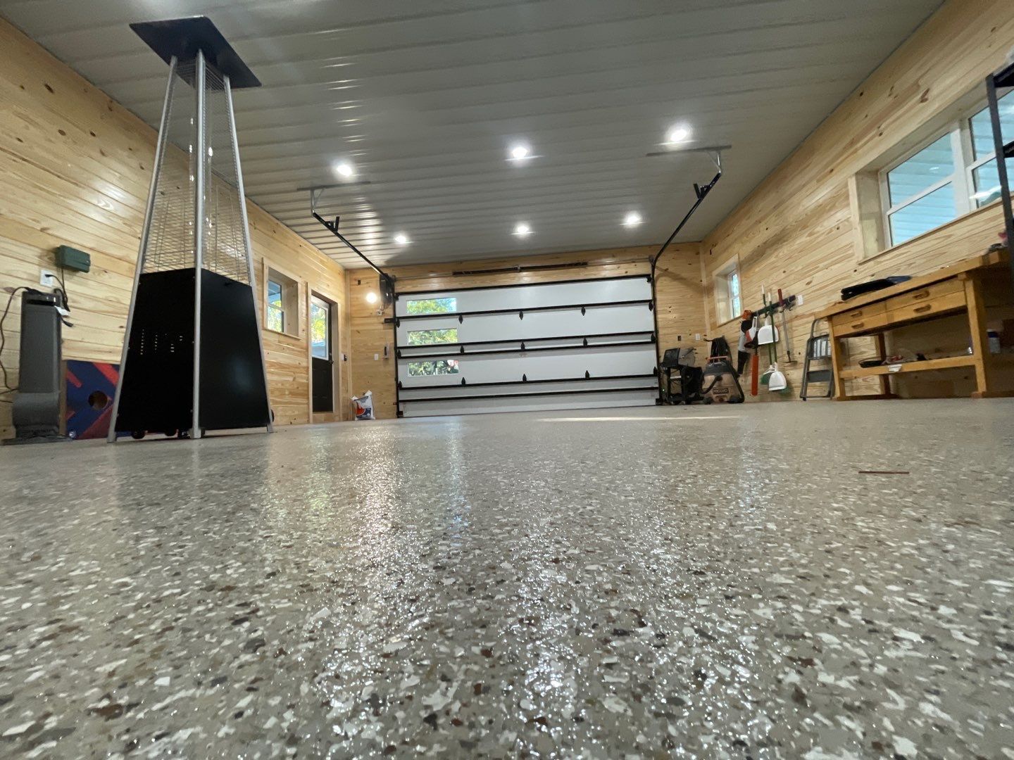 Garage and Carport in Chiefland, FL in Pebble Beach by Cross Creek Concrete Coatings
