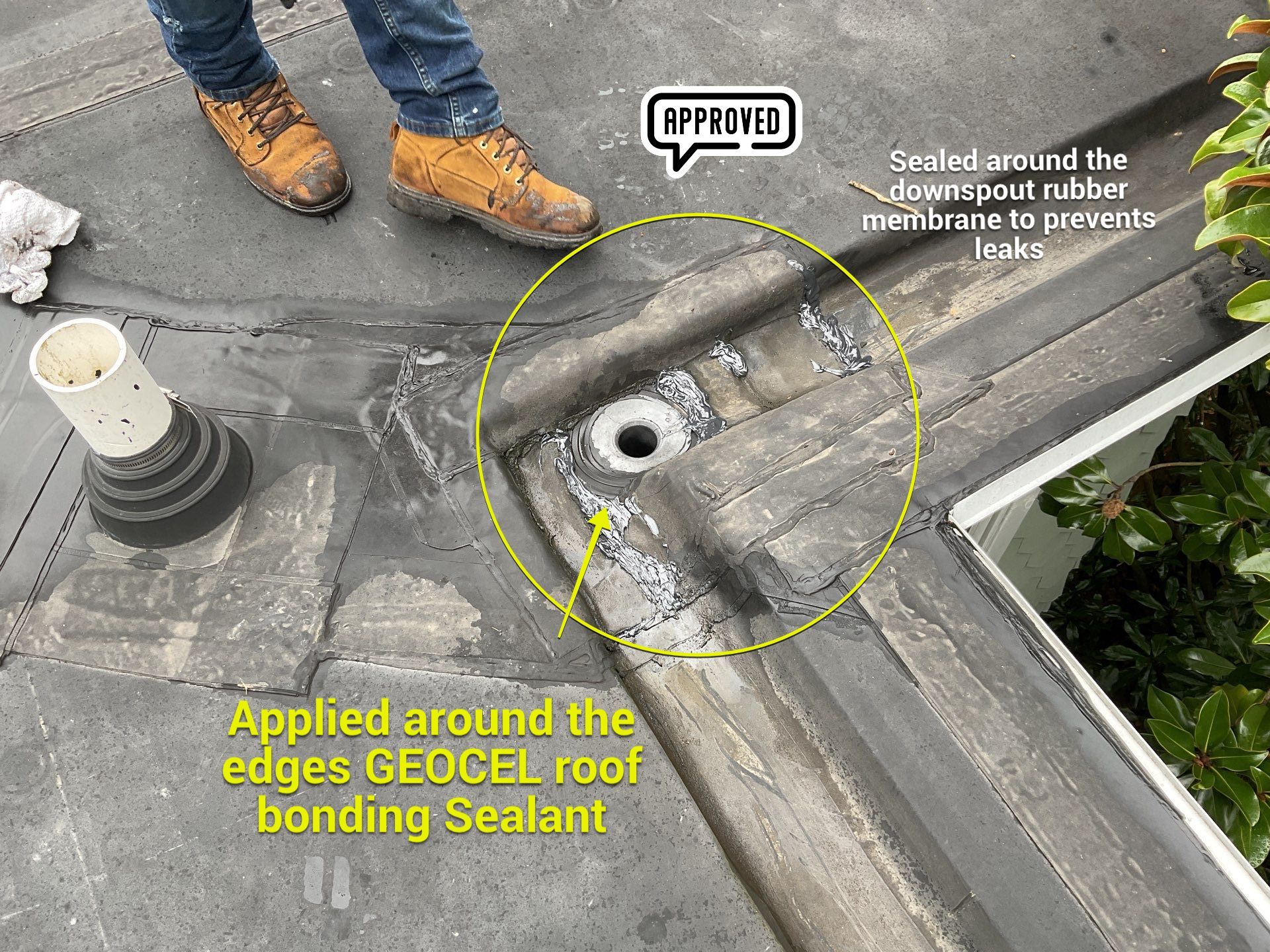 EPDM Repair  by Alpha Design Services