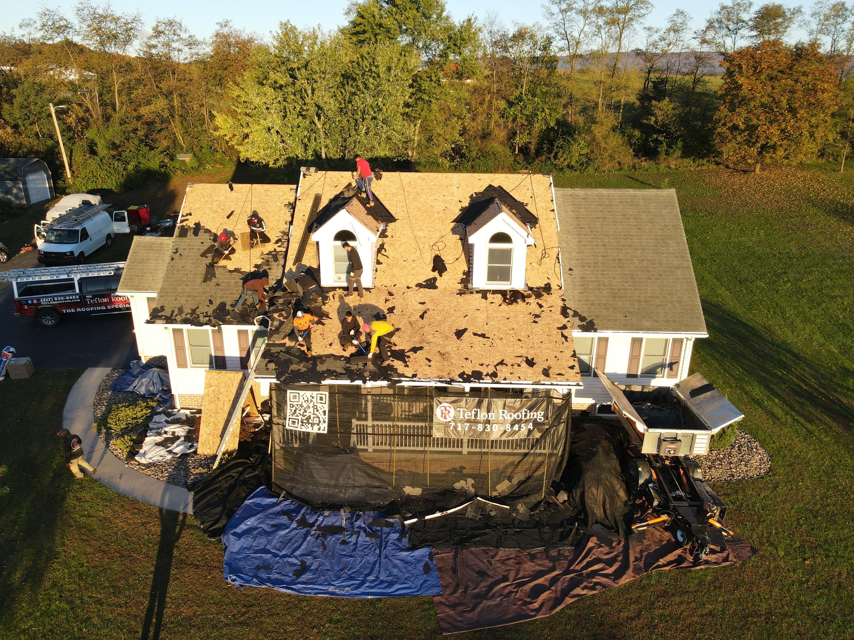Insurance restoration bringing a new vibe! by Teflon Roofing