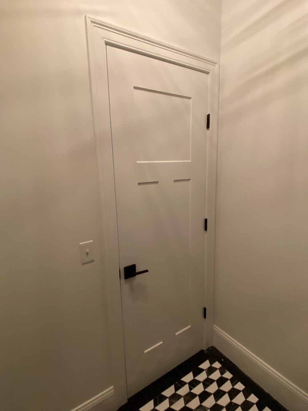 Interior Painting using Snowbound White  by EXCELLENCE | CARTO