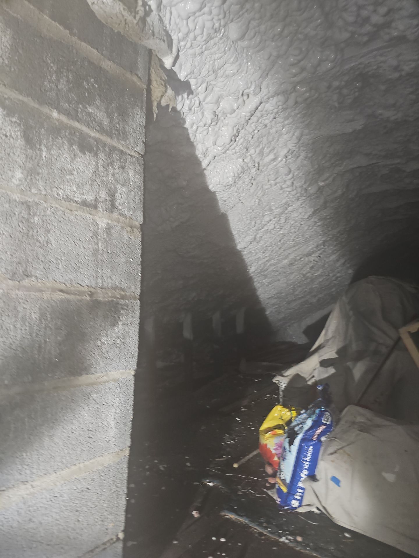 Attic Insulation using open cell spray foam by NYS Foam & Energy