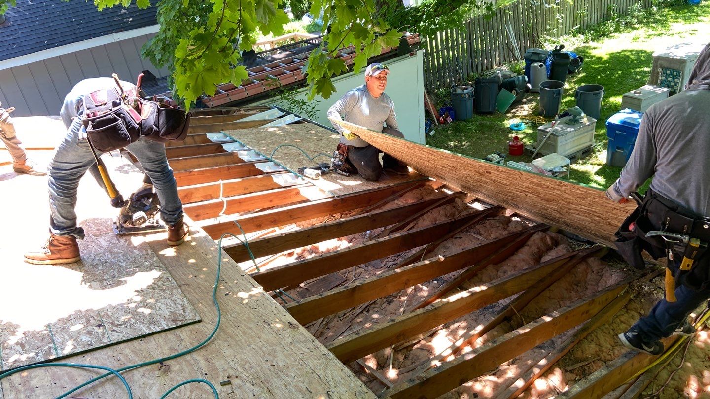 Roof Replacement using CertainTeed Landmark by 180 Contractors