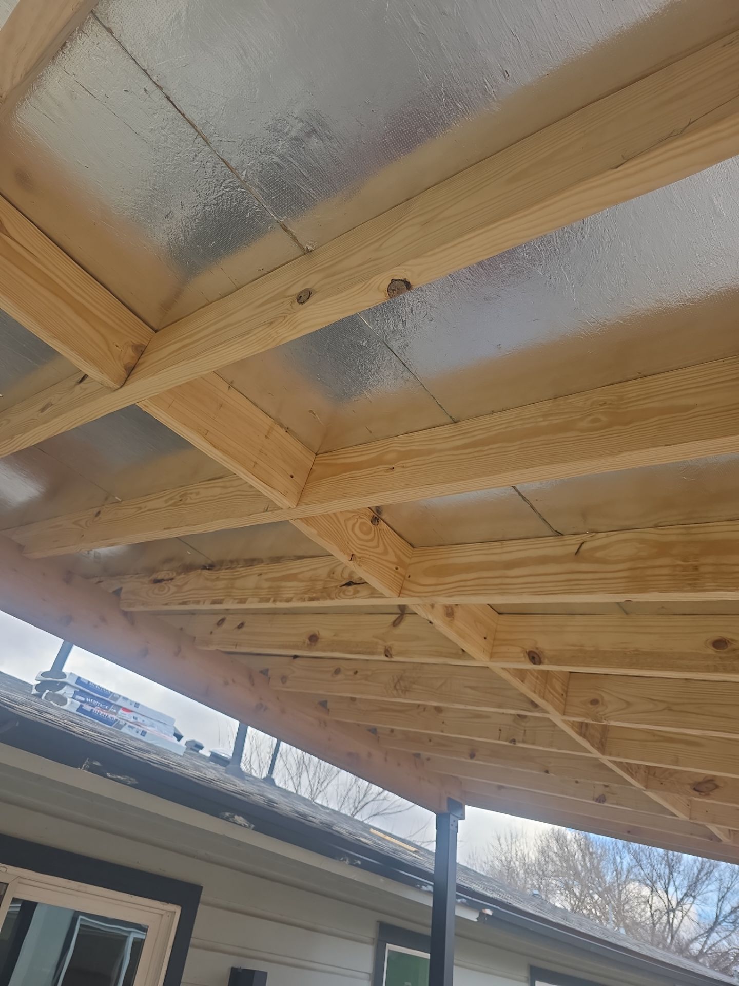 Custom patio for under 20. by REPS Austin Area Roofer