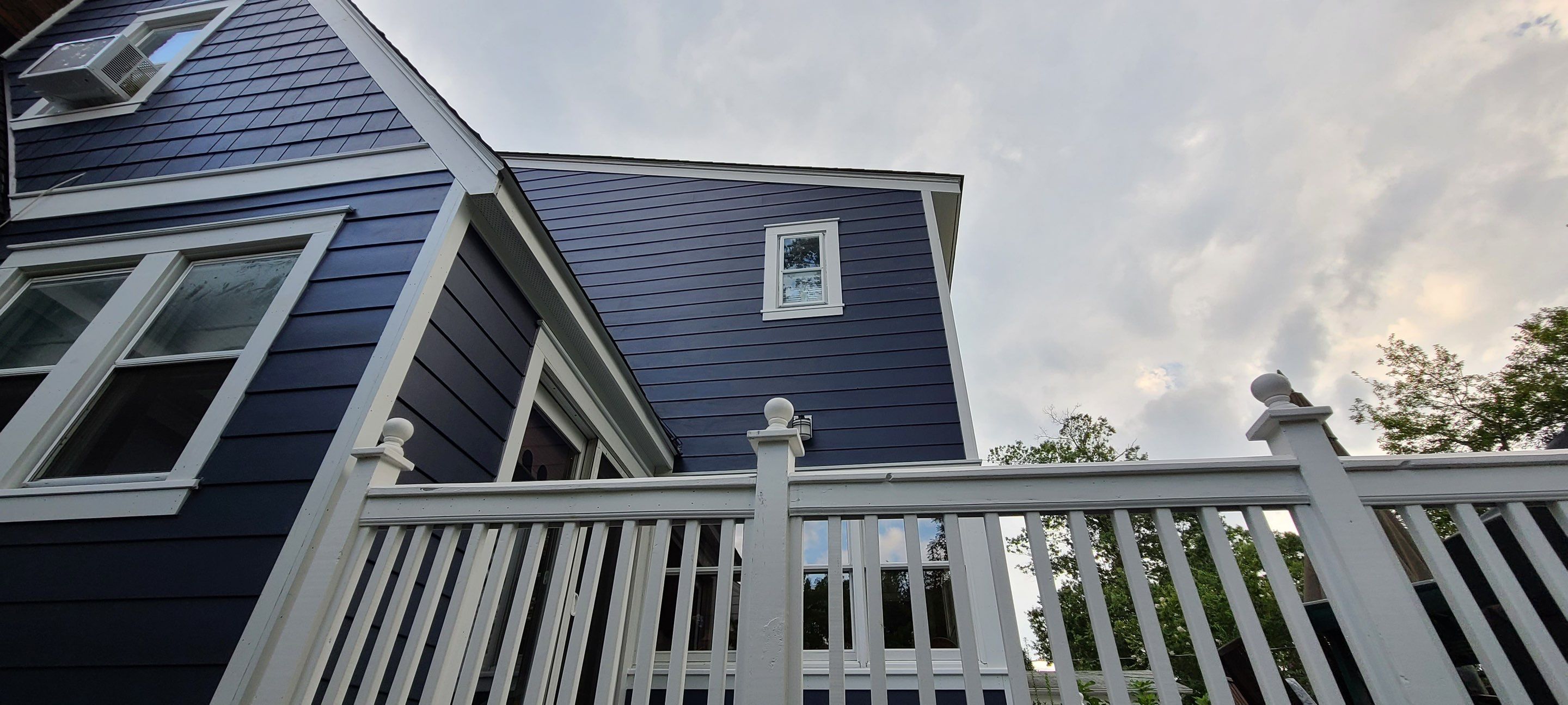 Siding replacement using James Hardie Siding by Window Depot of Annapolis