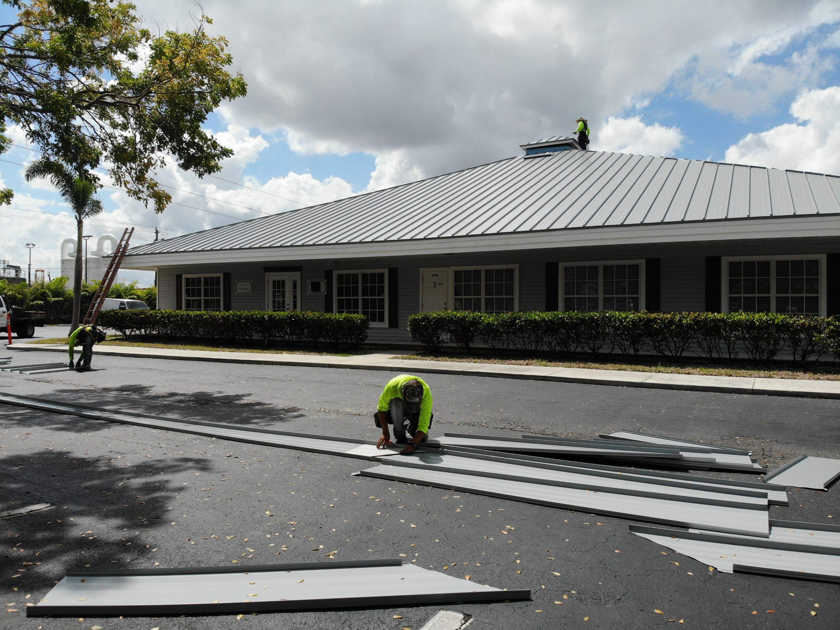 Commercial Standing Seam Metal Replacement in Fort Myers, FL by International Roofing
