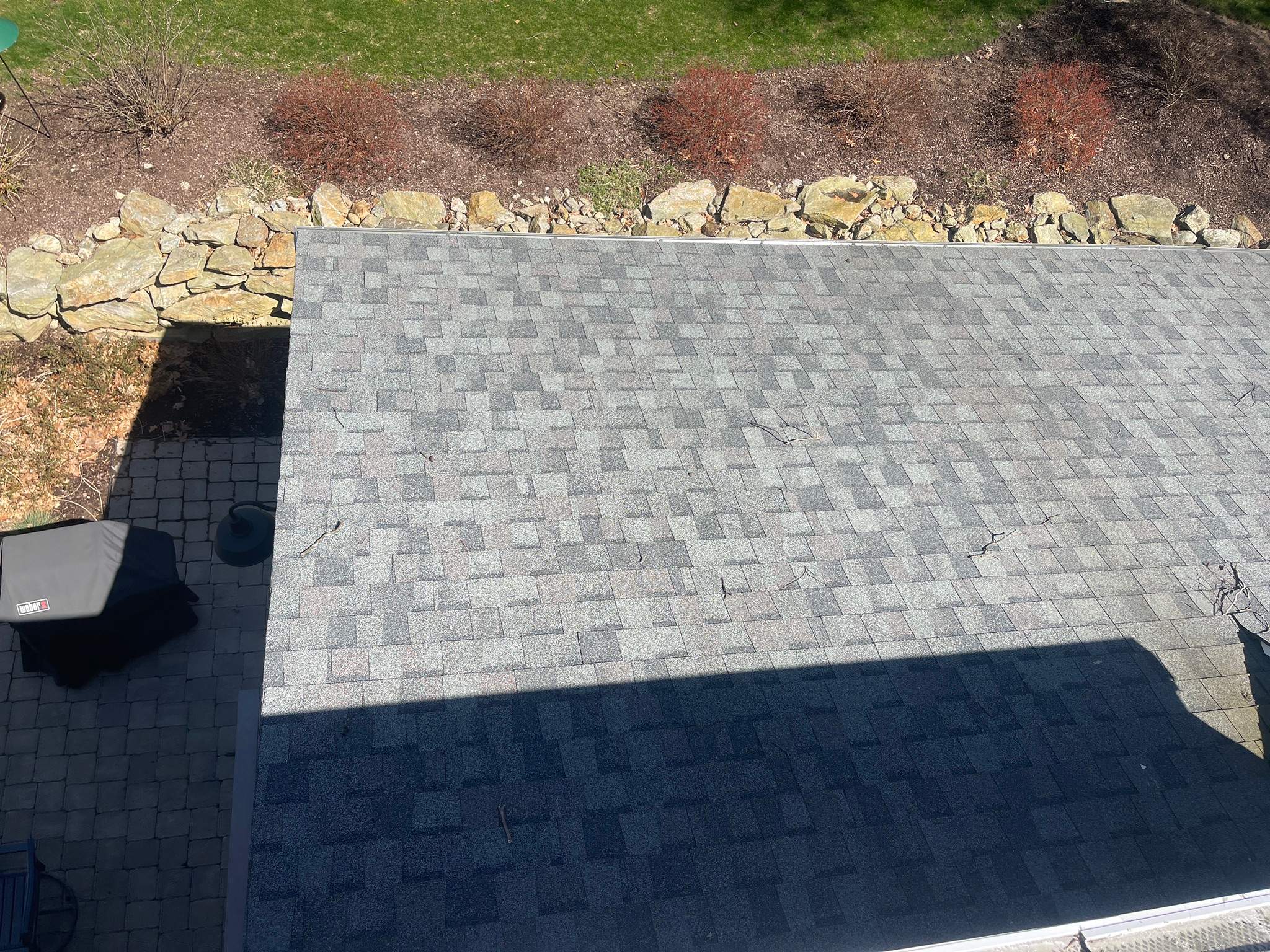 Residential Roofing Installation using Tamko Slatestone gray by A Plus Exterior